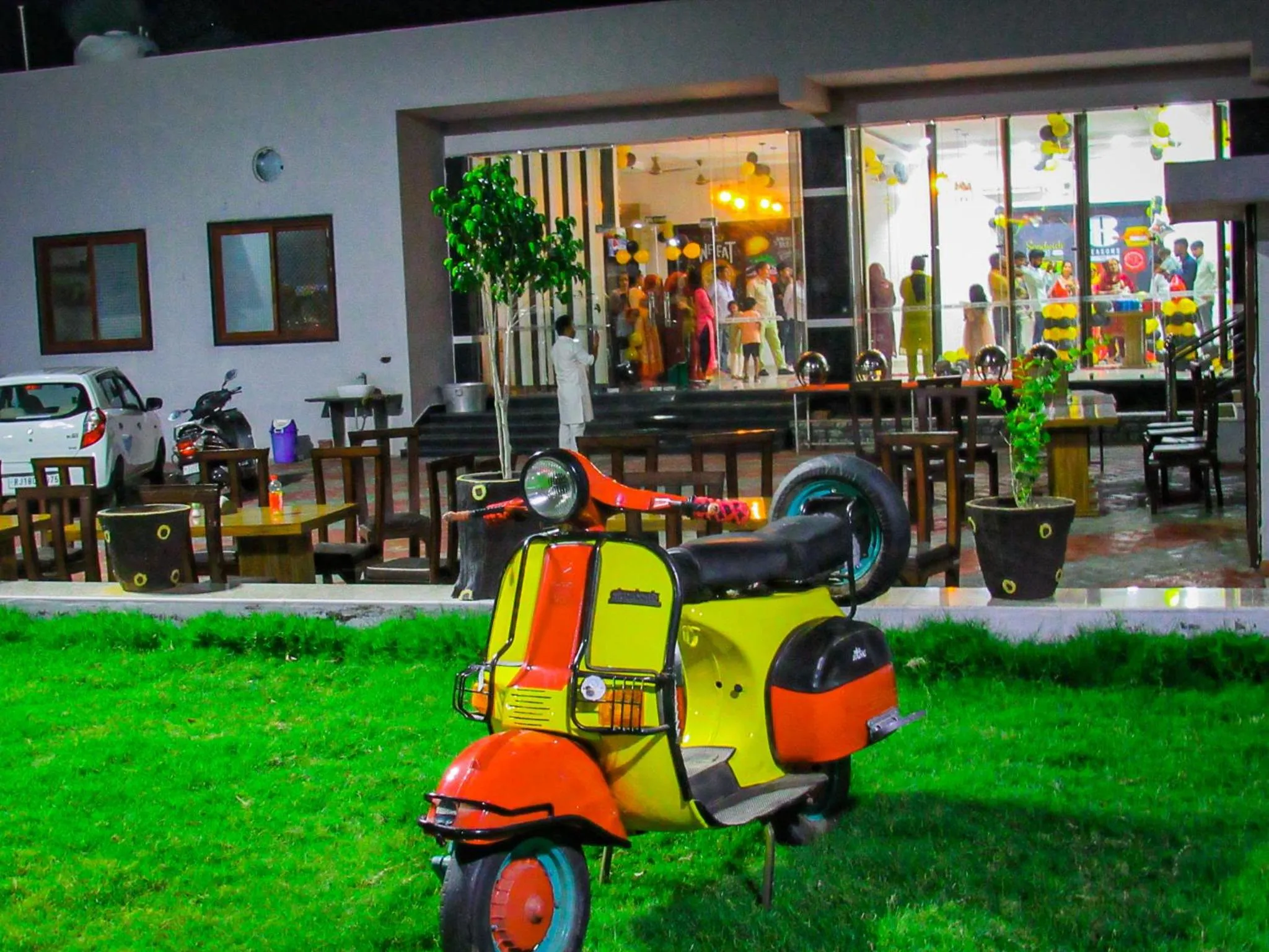 Night in Sangam Hotel