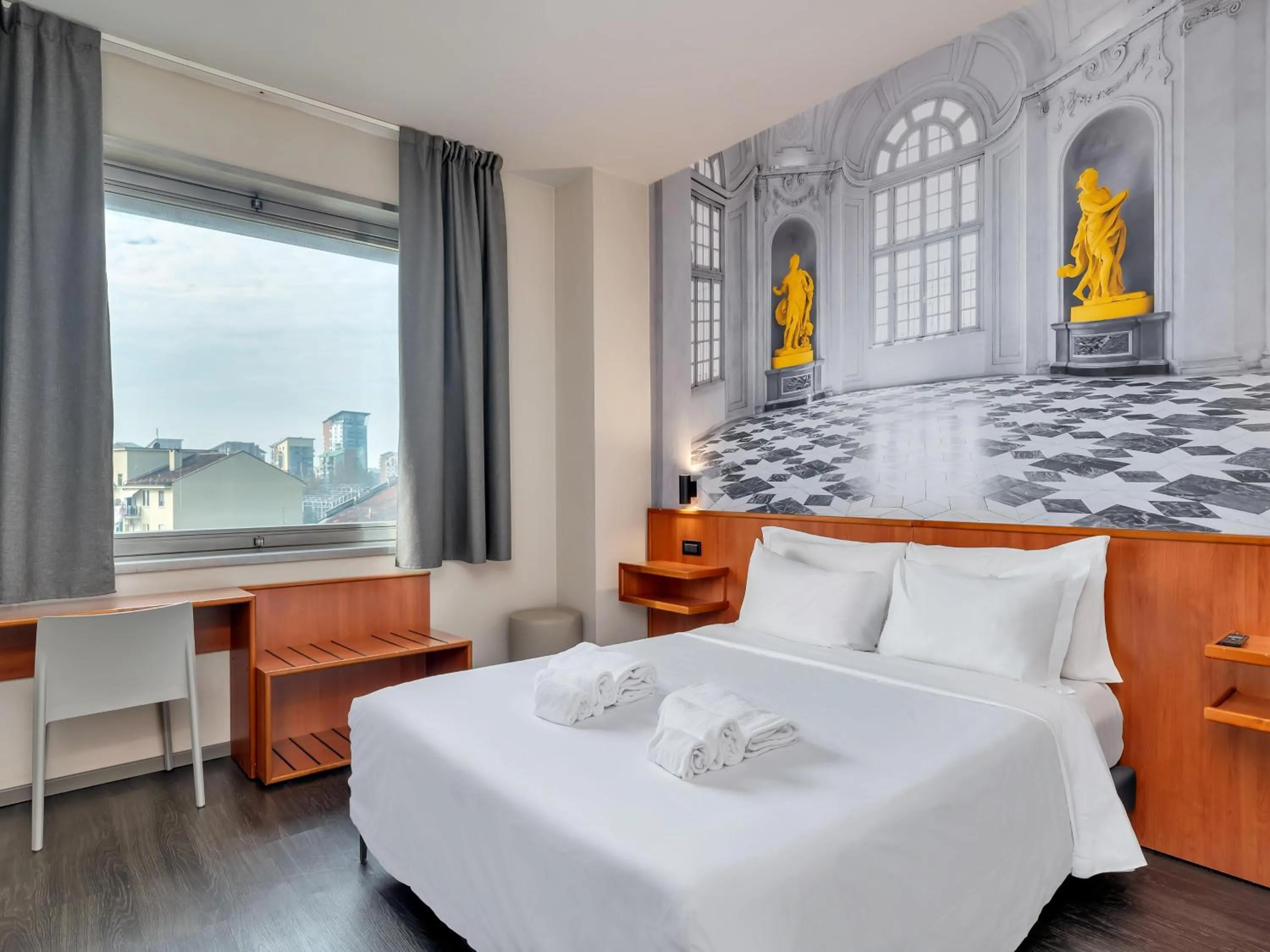 Photo of the whole room, Bed in B&B Hotel Torino President