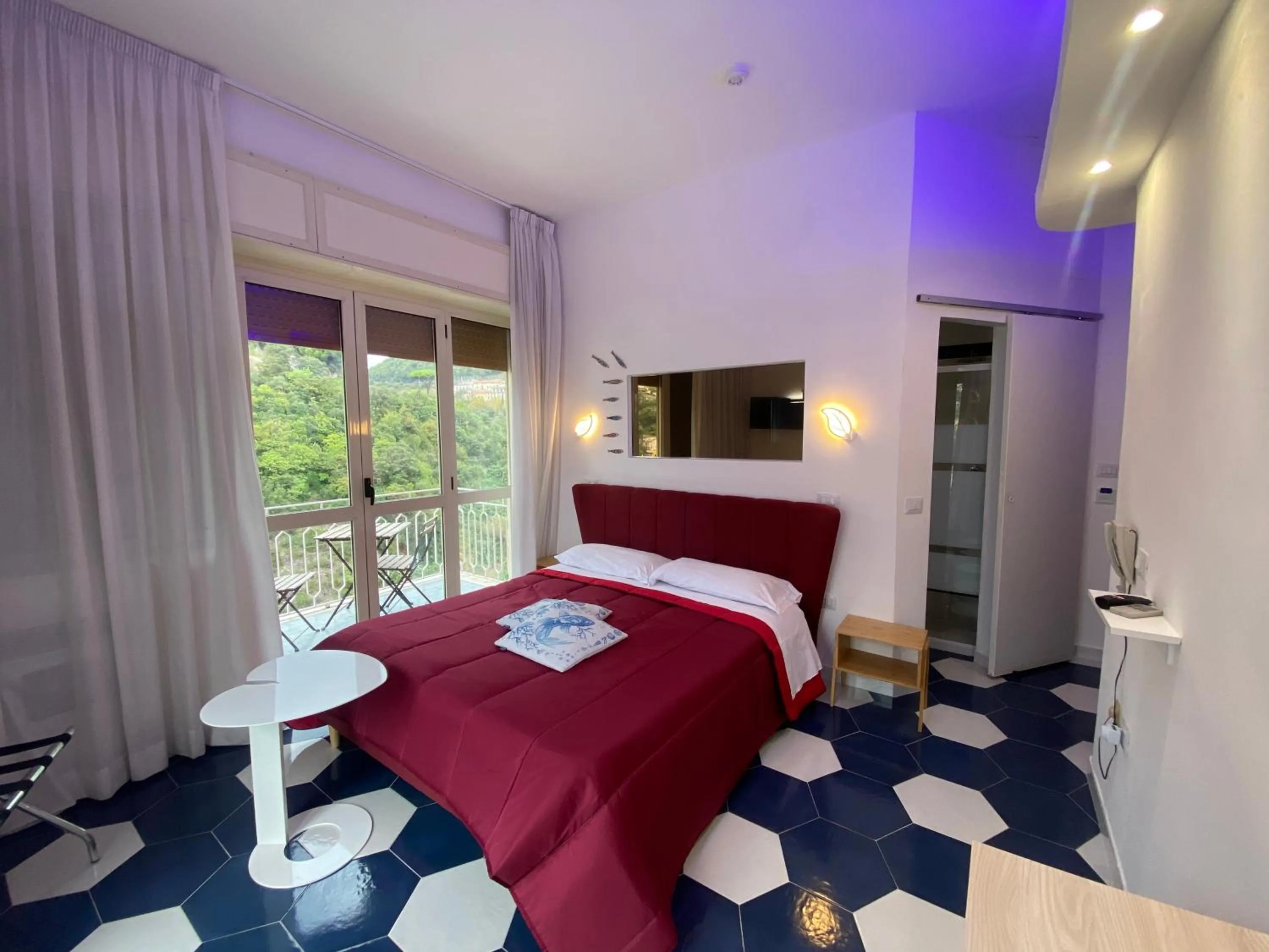 Bed in Hotel Vietri Coast