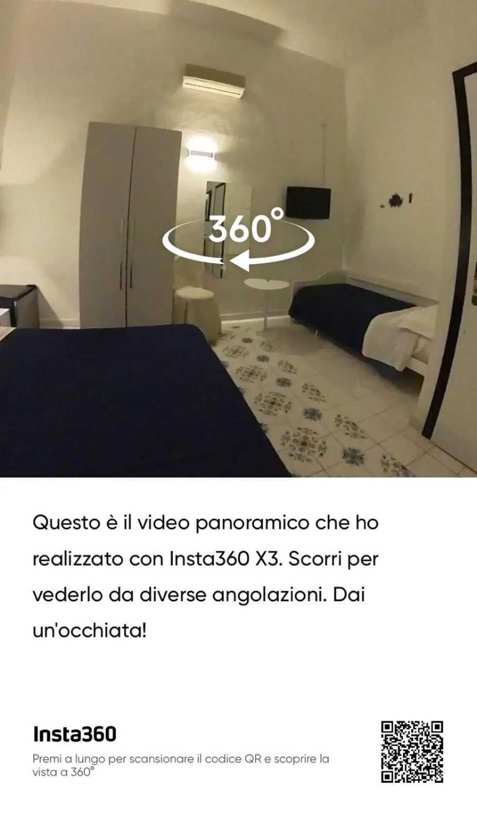 Bed in Hotel Vietri Coast
