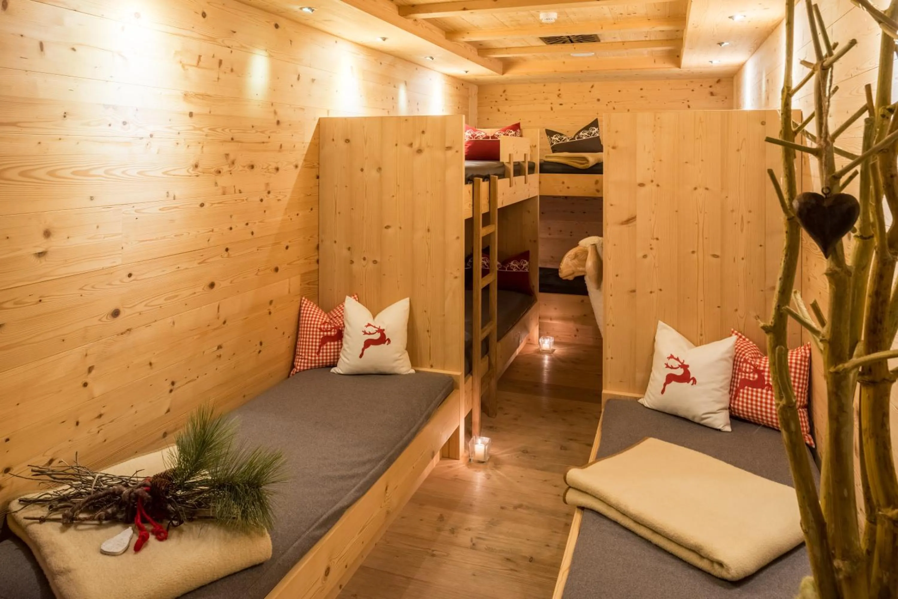 Sauna, Bed in Hotel Emmy - five elements
