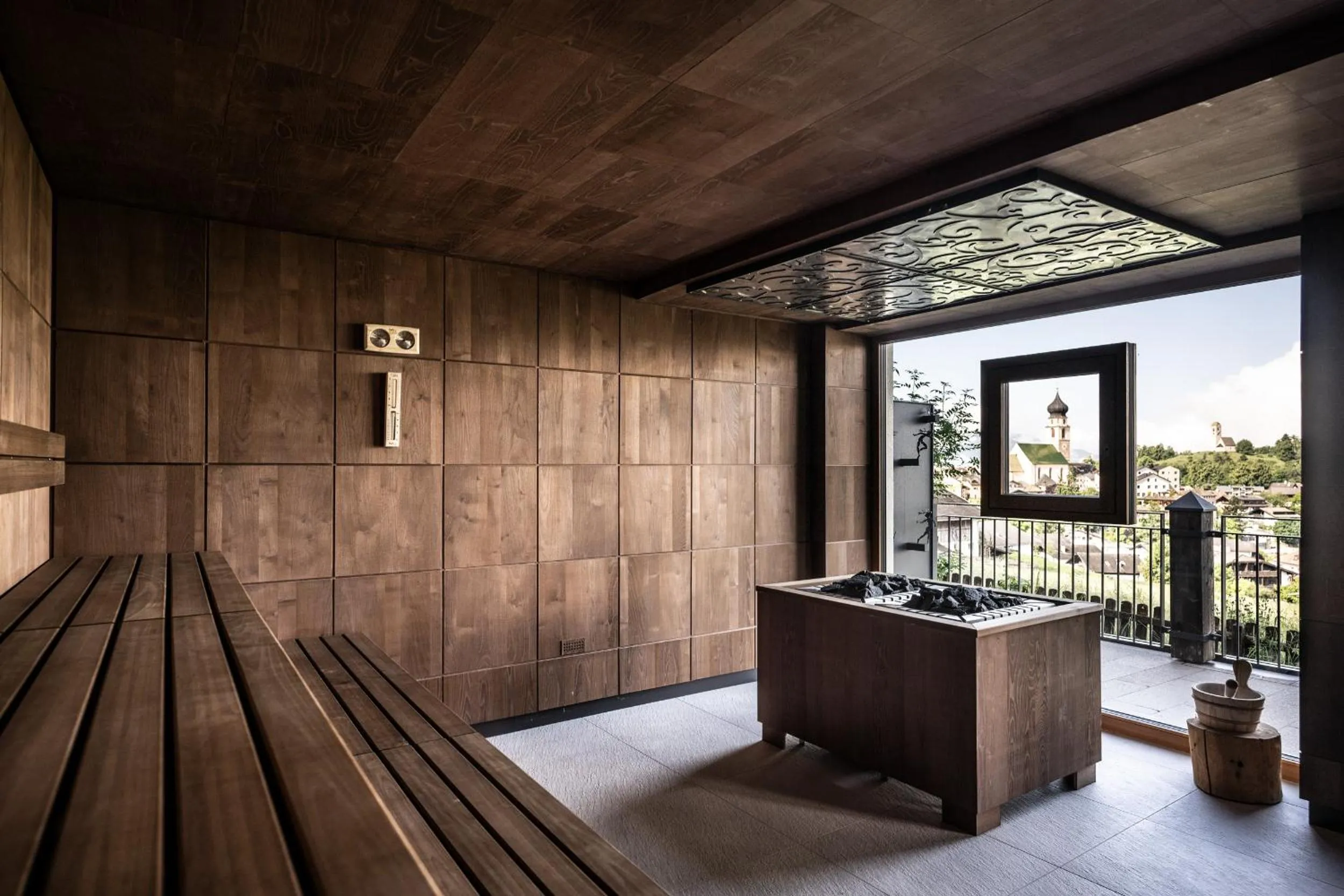 Sauna in Hotel Emmy - five elements