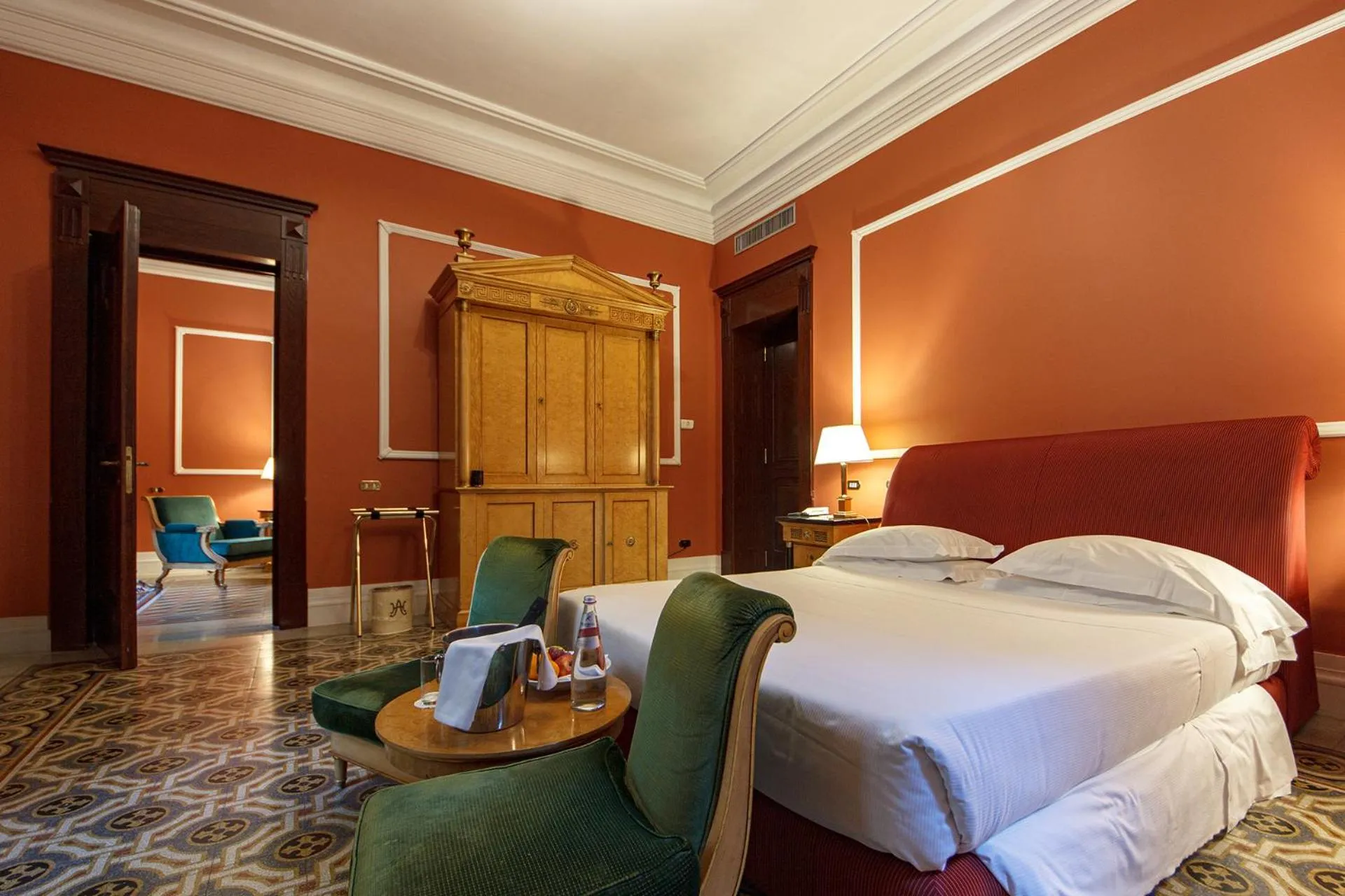 Bed in Hotel Albani Firenze