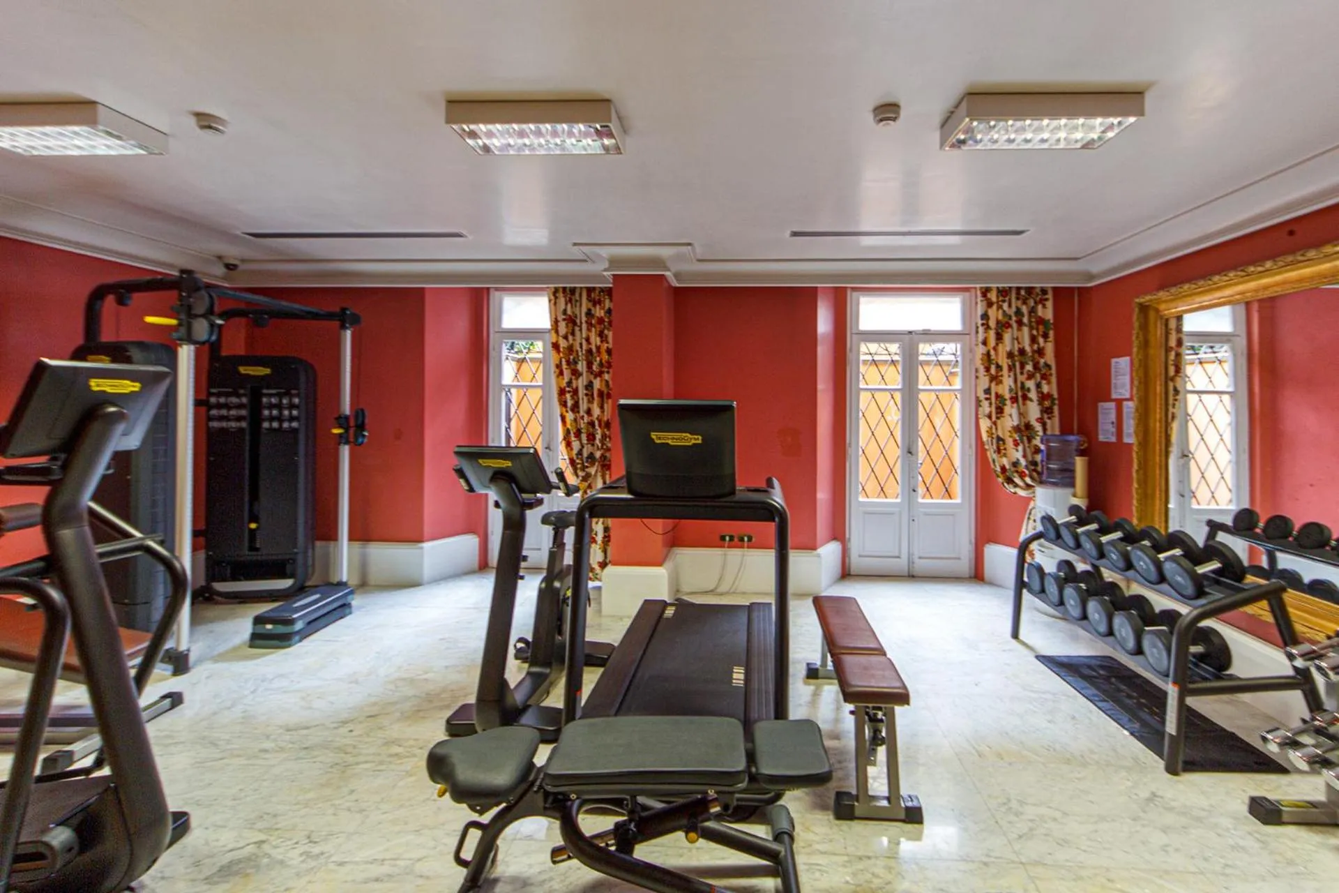 Fitness centre/facilities in Hotel Albani Firenze