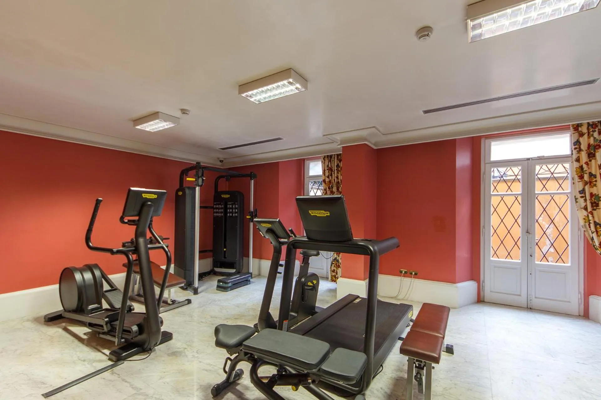 Fitness centre/facilities in Hotel Albani Firenze