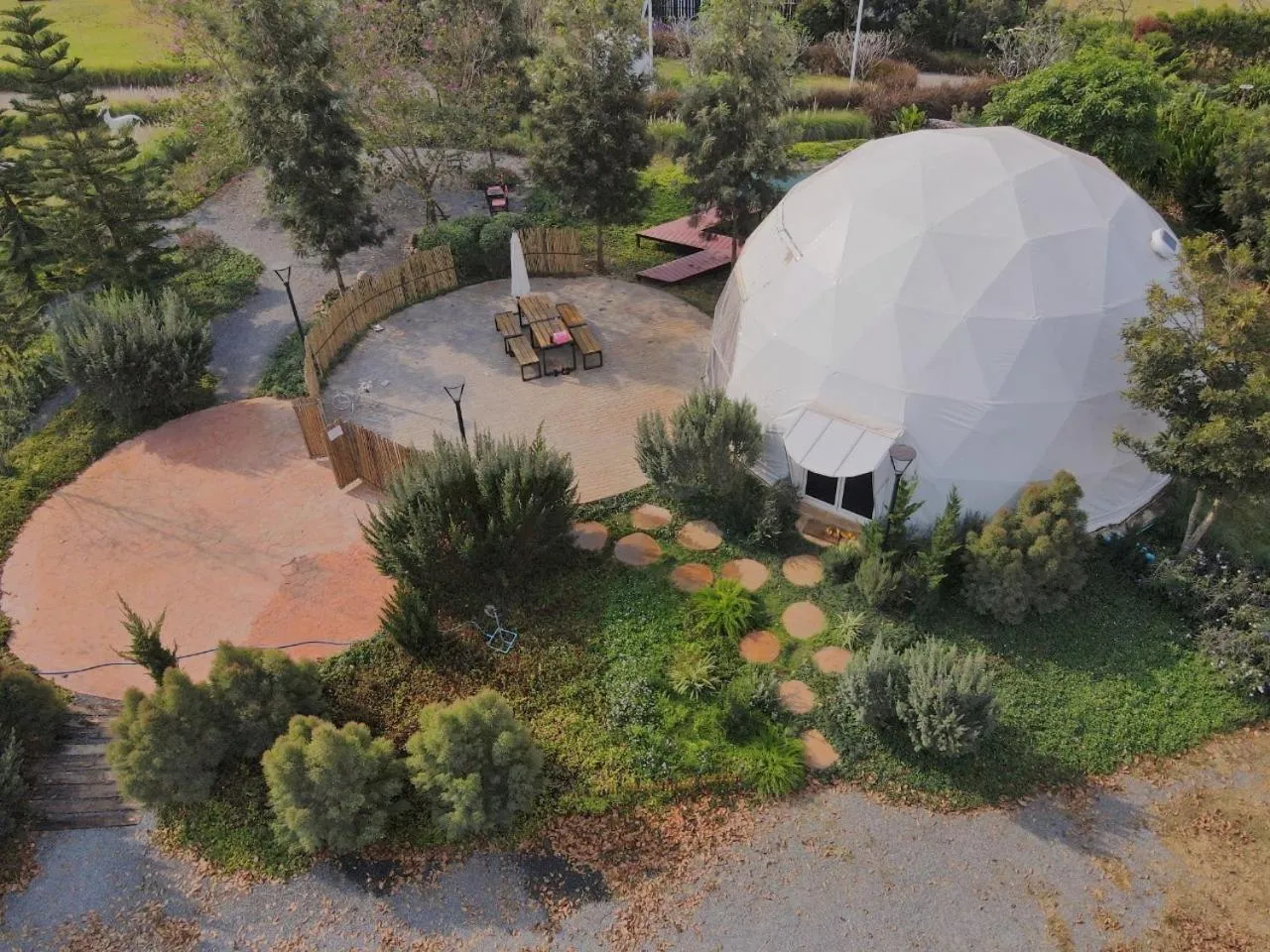 Natural landscape in Glamping hill khaoyai