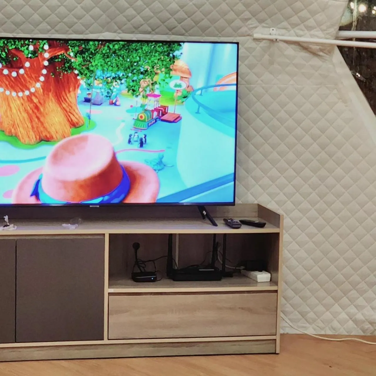 TV and multimedia in Glamping hill khaoyai