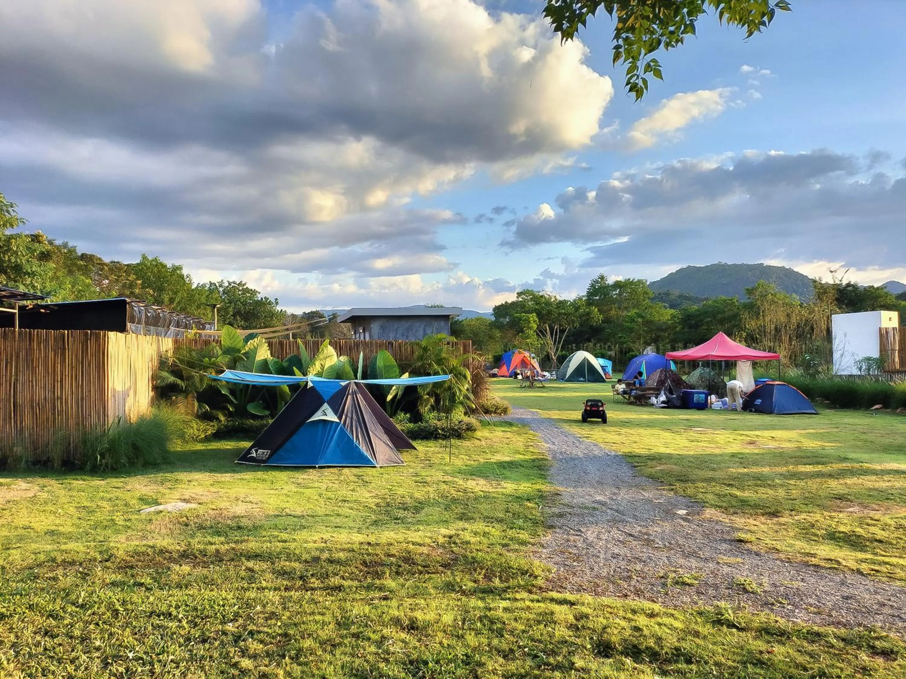 Mountain view in Glamping hill khaoyai