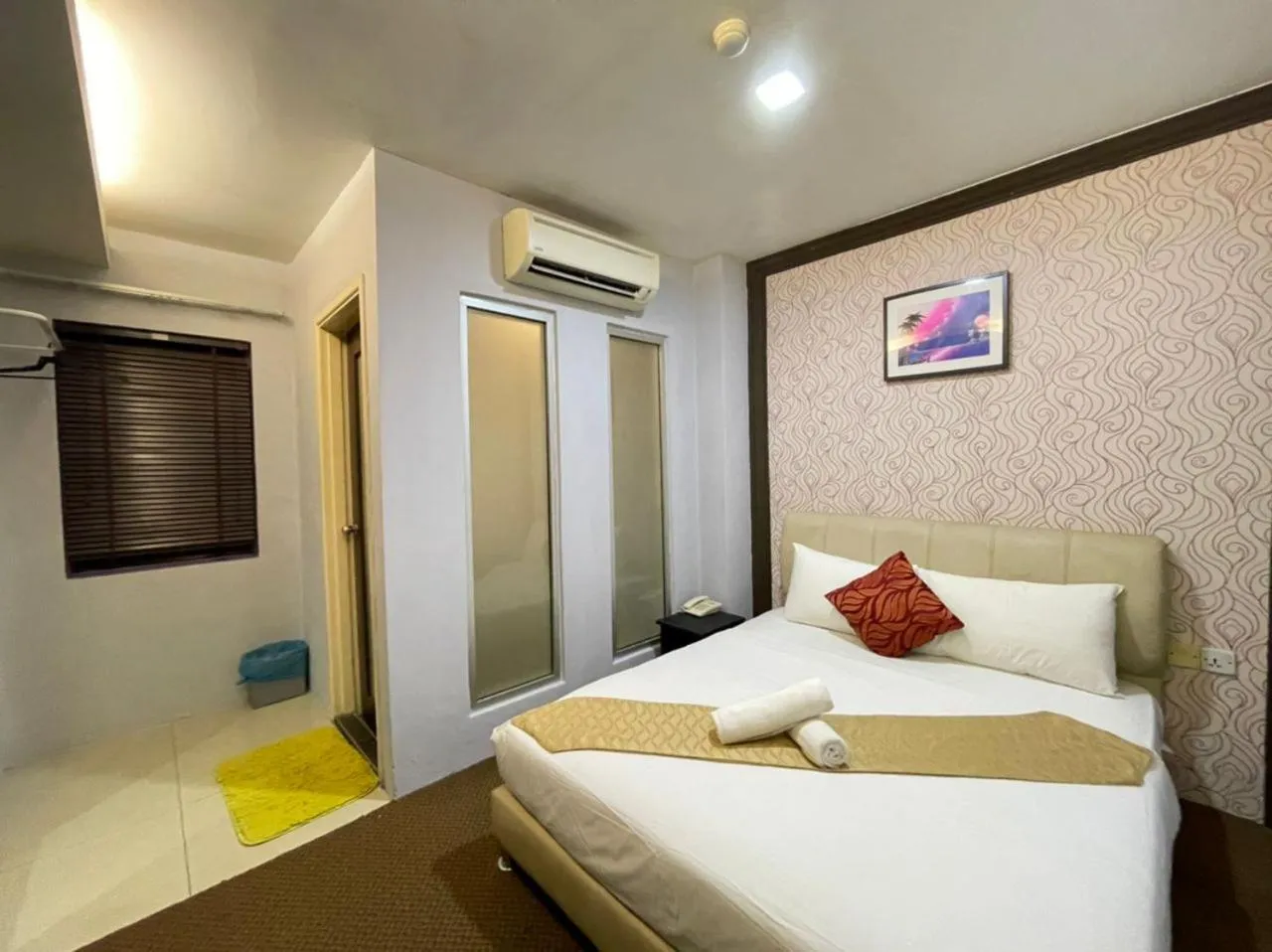 Bed in Rae Hotel Bukit Bintang