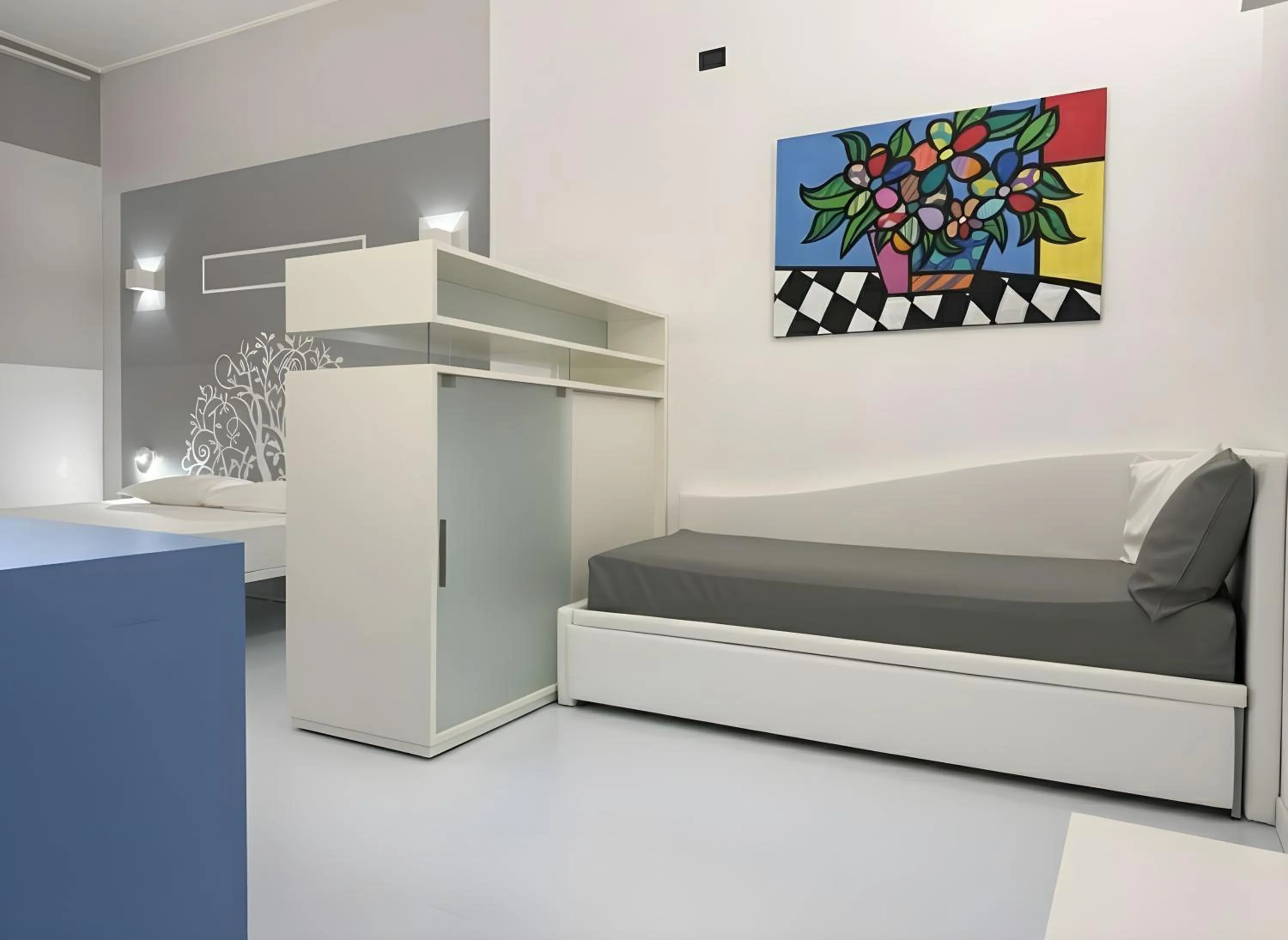 Bed in Hotel Europa Varese