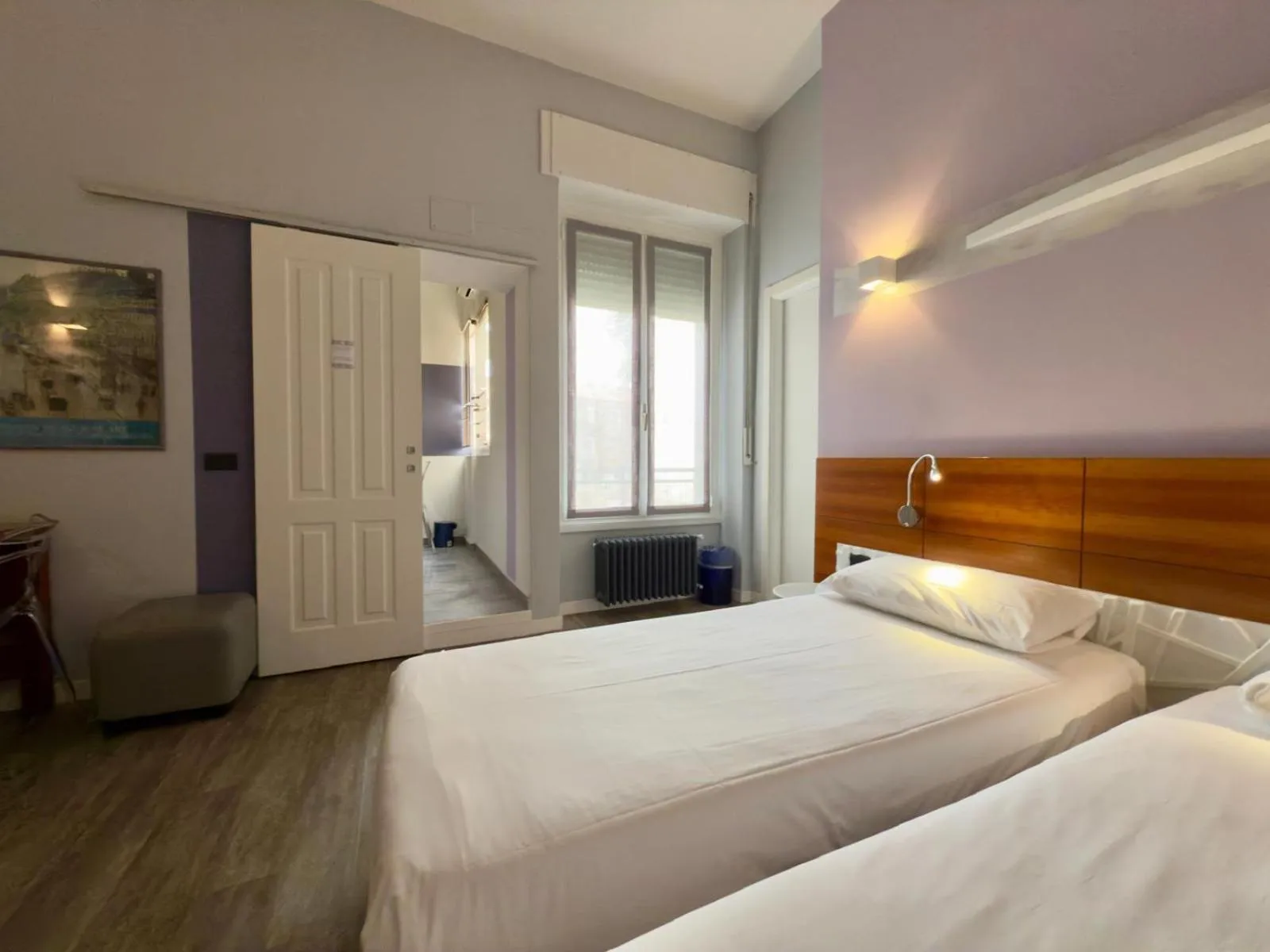 Bedroom, Bed in Hotel Europa Varese