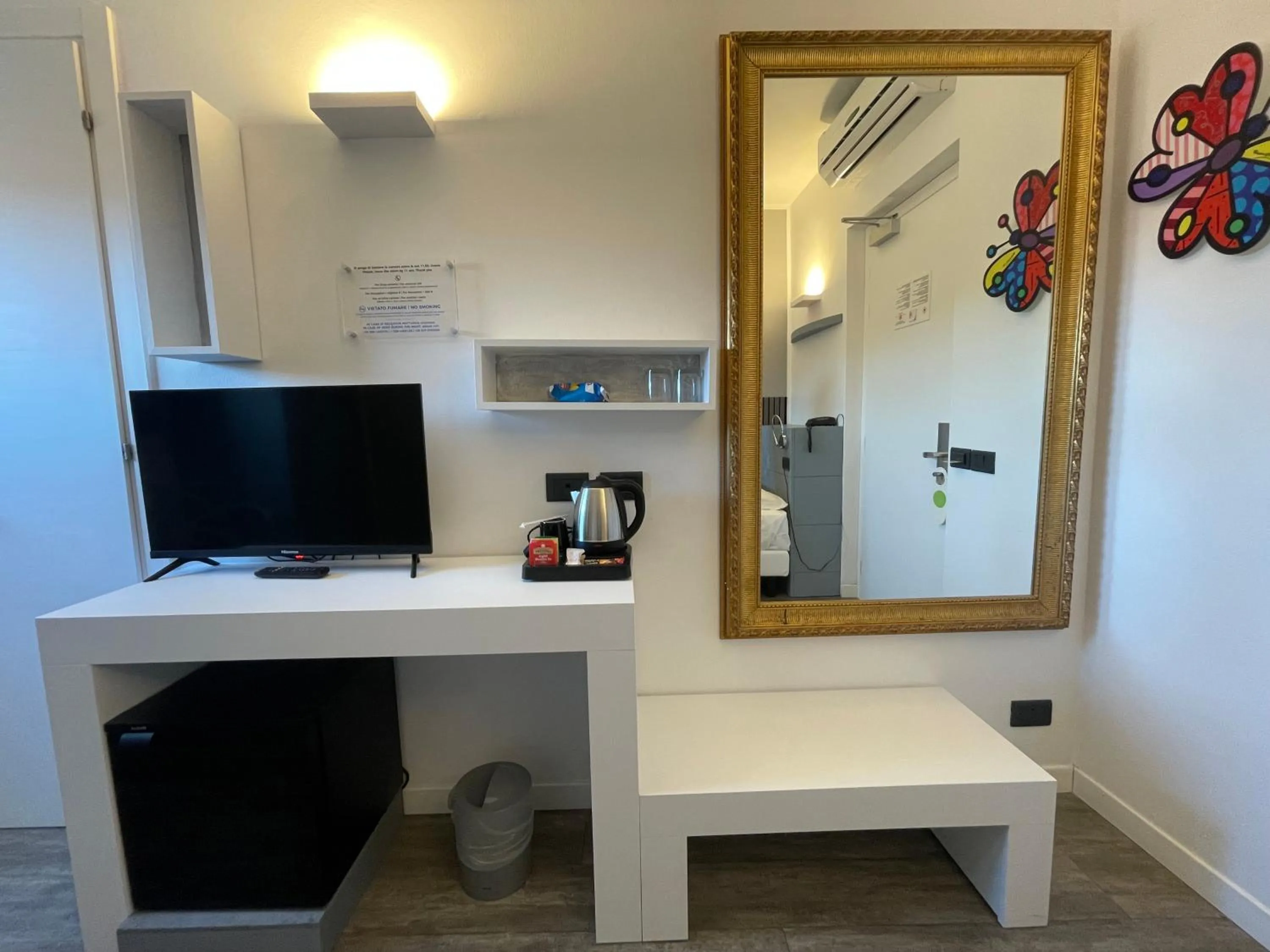 Decorative detail in Hotel Europa Varese