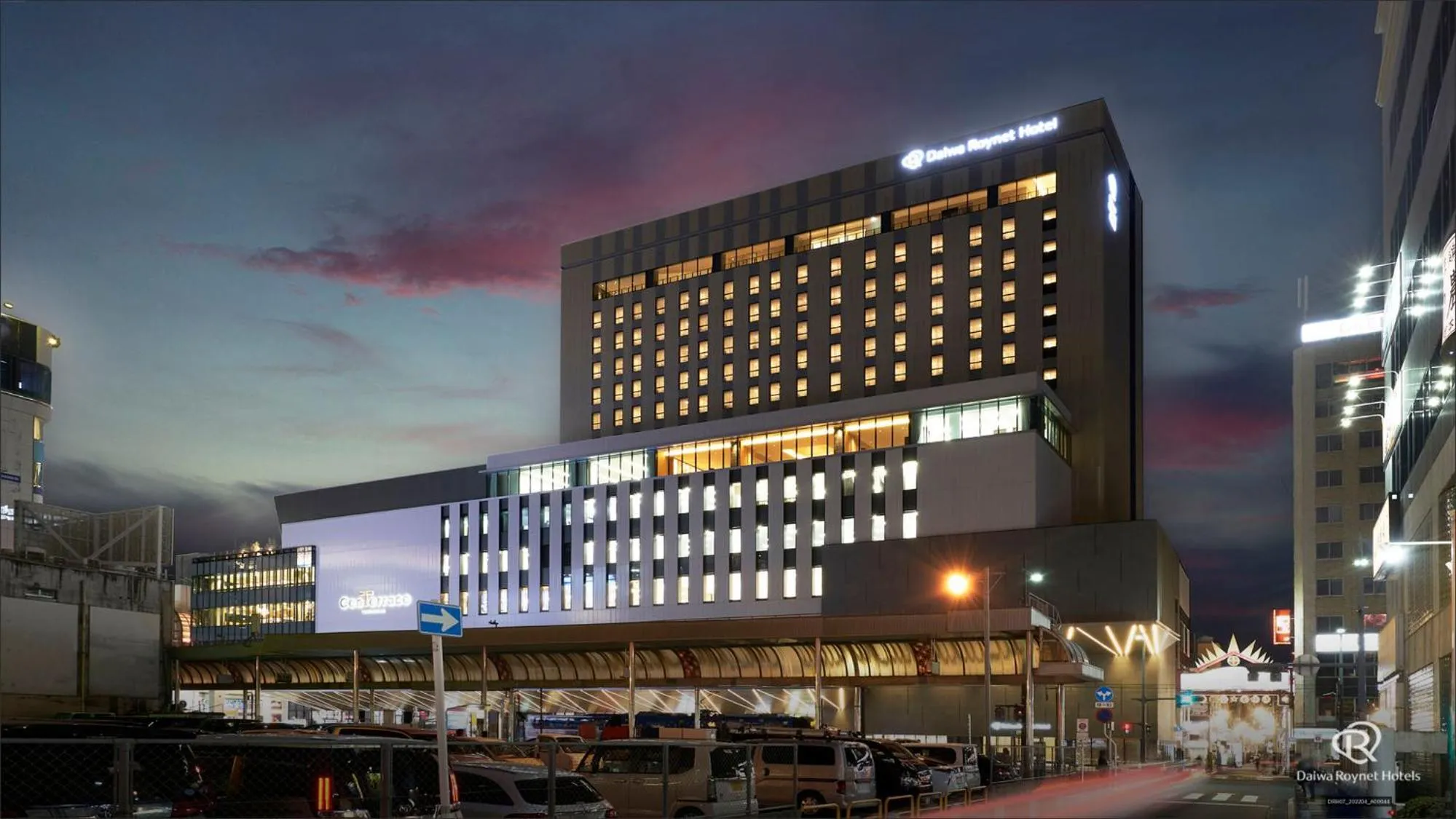 Property building in Daiwa Roynet Hotel Kagoshima Tenmonkan PREMIER - former Daiwa Roynet Hotel Kagoshima Tenmonkan