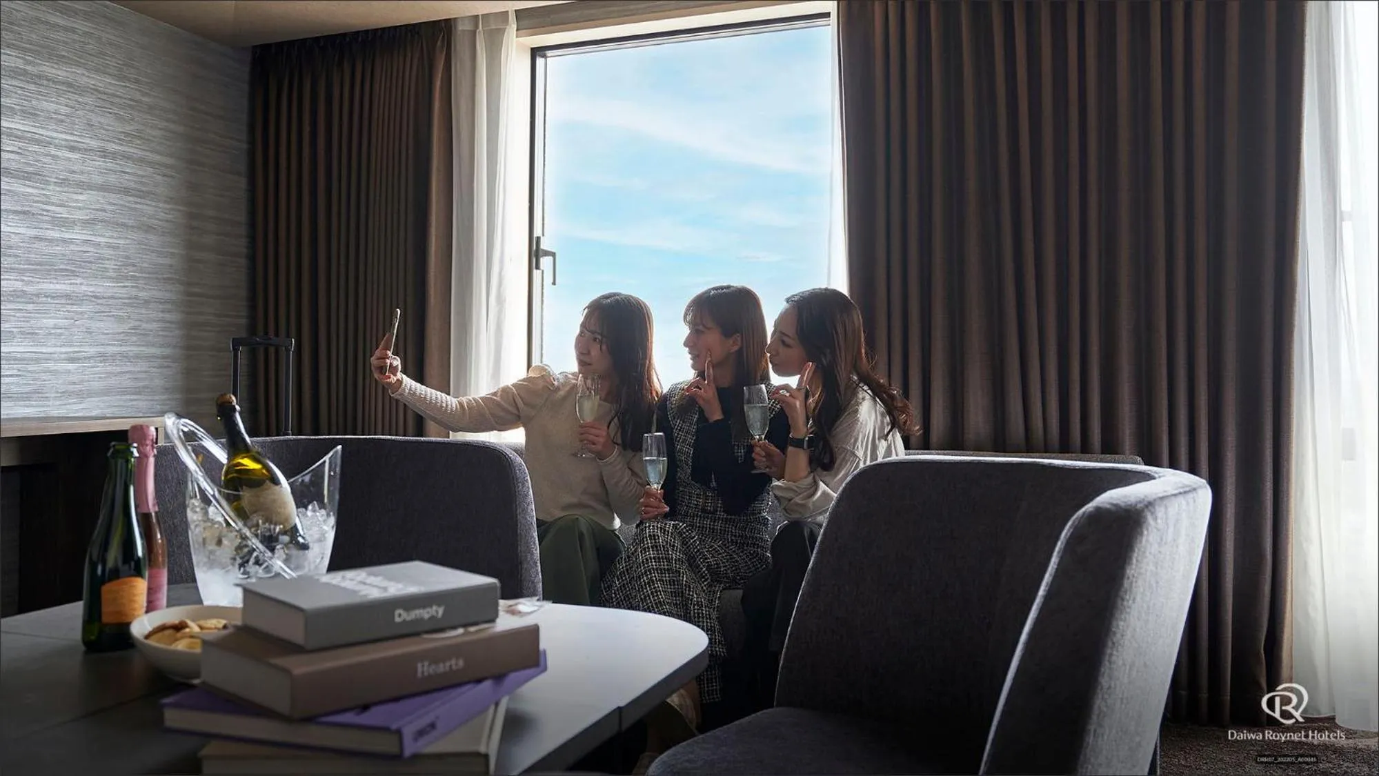 Photo of the whole room in Daiwa Roynet Hotel Kagoshima Tenmonkan PREMIER - former Daiwa Roynet Hotel Kagoshima Tenmonkan