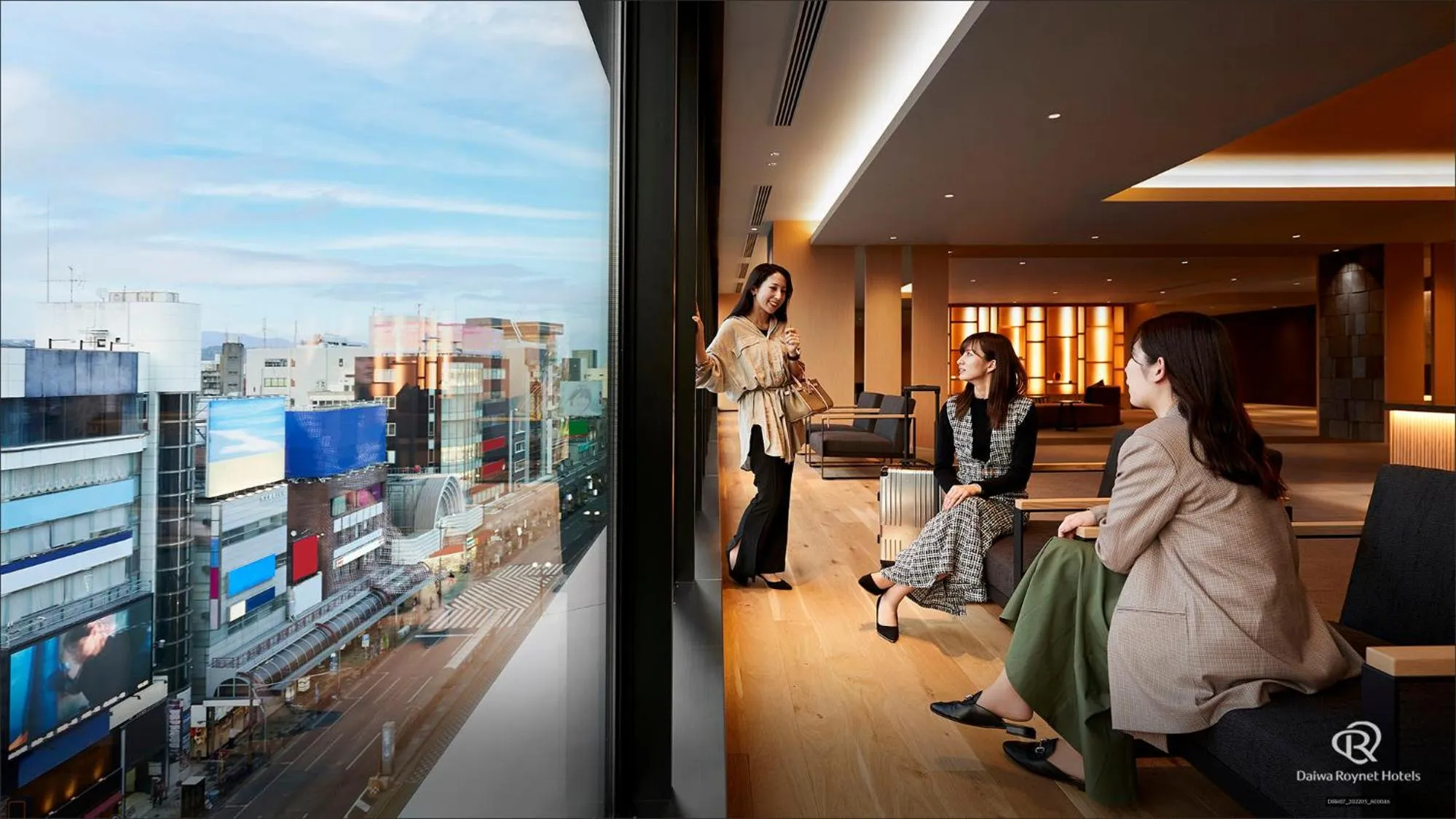 Lobby or reception in Daiwa Roynet Hotel Kagoshima Tenmonkan PREMIER - former Daiwa Roynet Hotel Kagoshima Tenmonkan