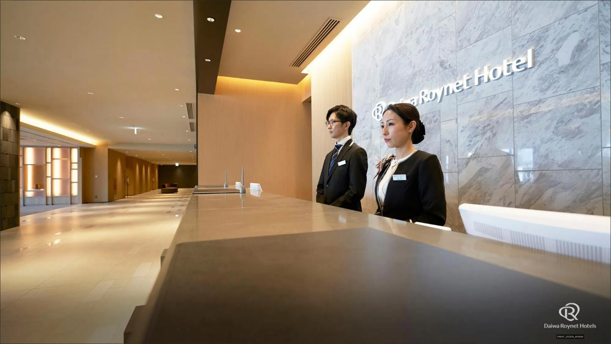 Lobby or reception in Daiwa Roynet Hotel Kagoshima Tenmonkan PREMIER - former Daiwa Roynet Hotel Kagoshima Tenmonkan