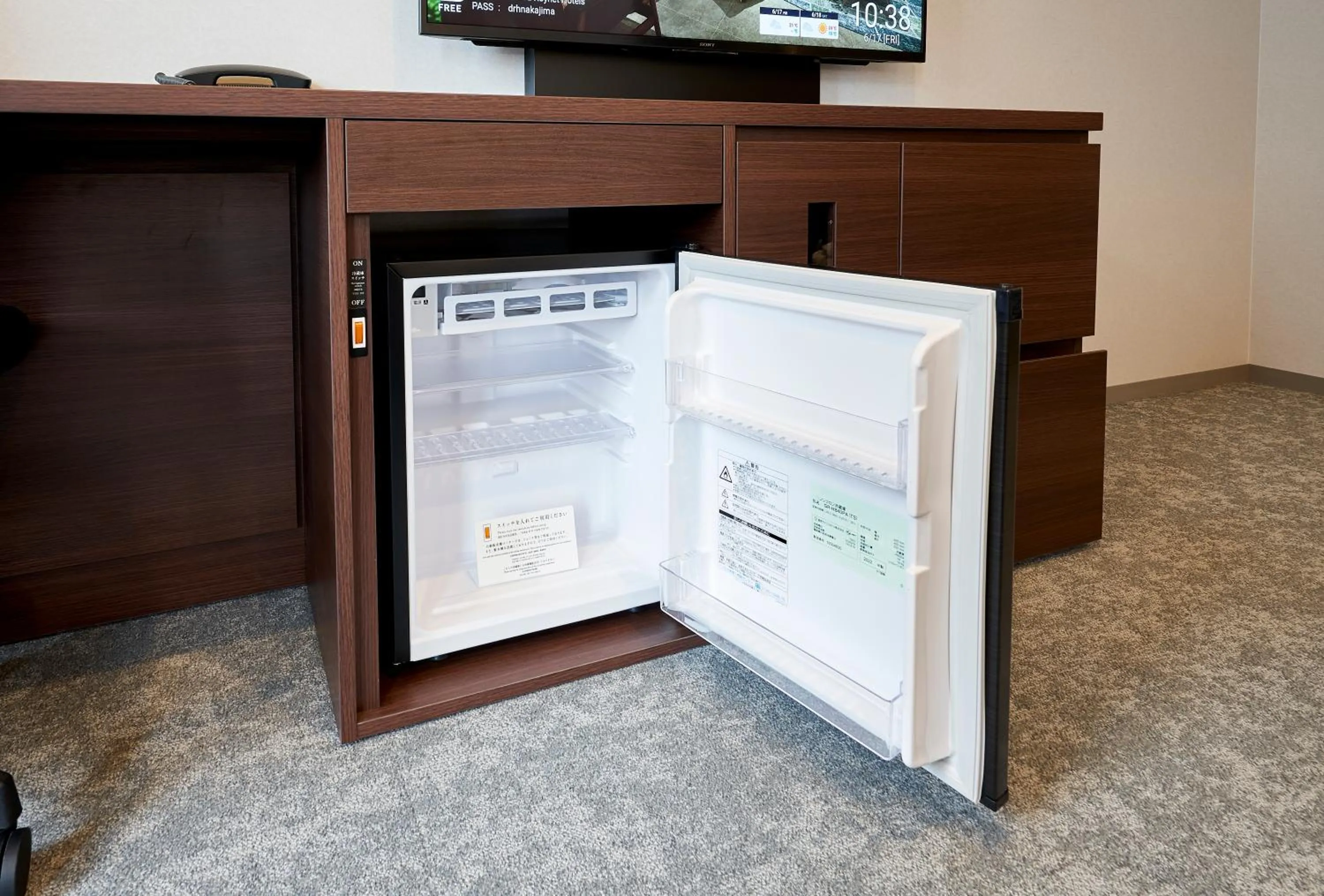 Photo of the whole room in Daiwa Roynet Hotel Sapporo Nakajima Koen