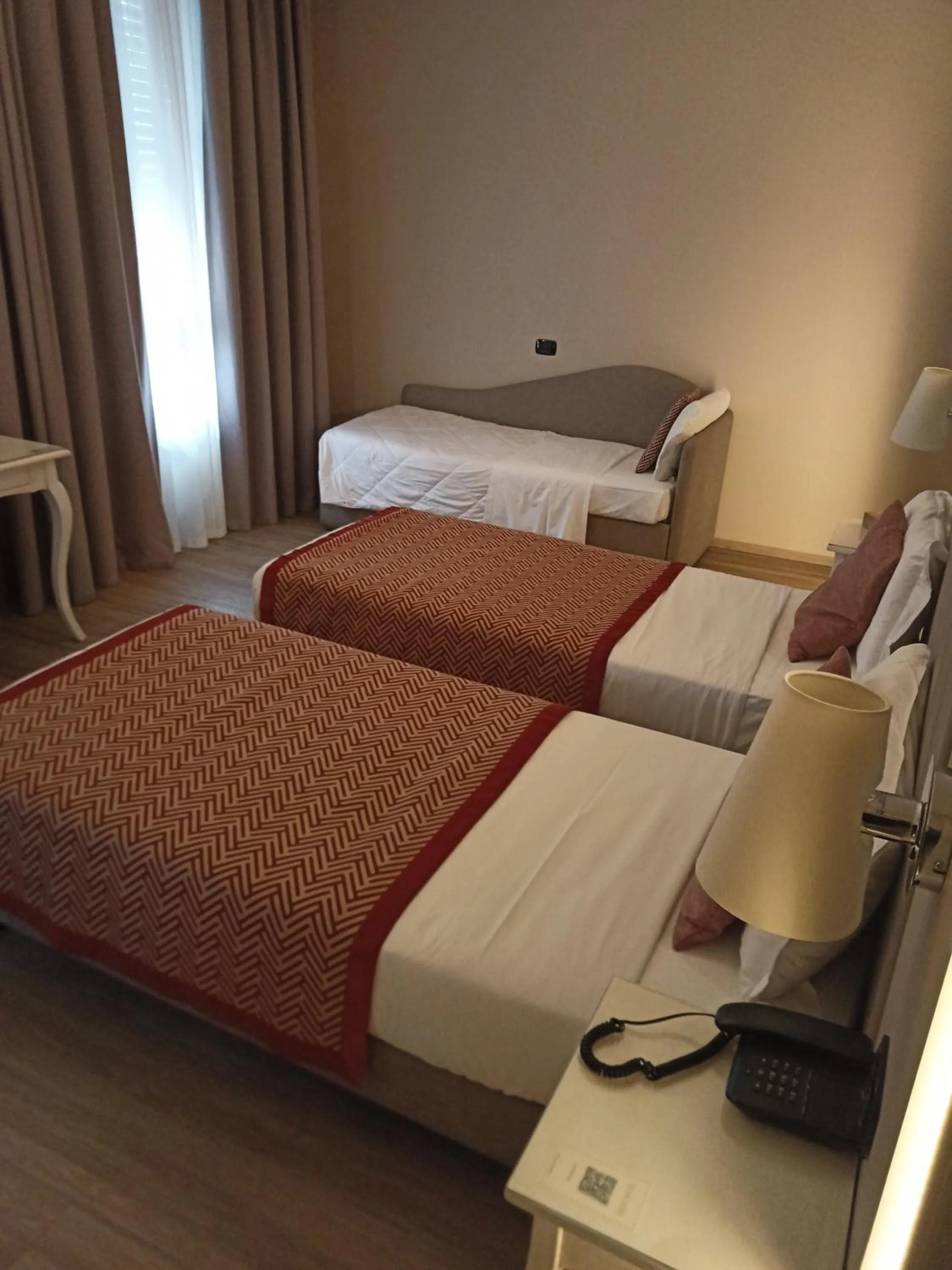 Bed in Hotel Villa Malpensa