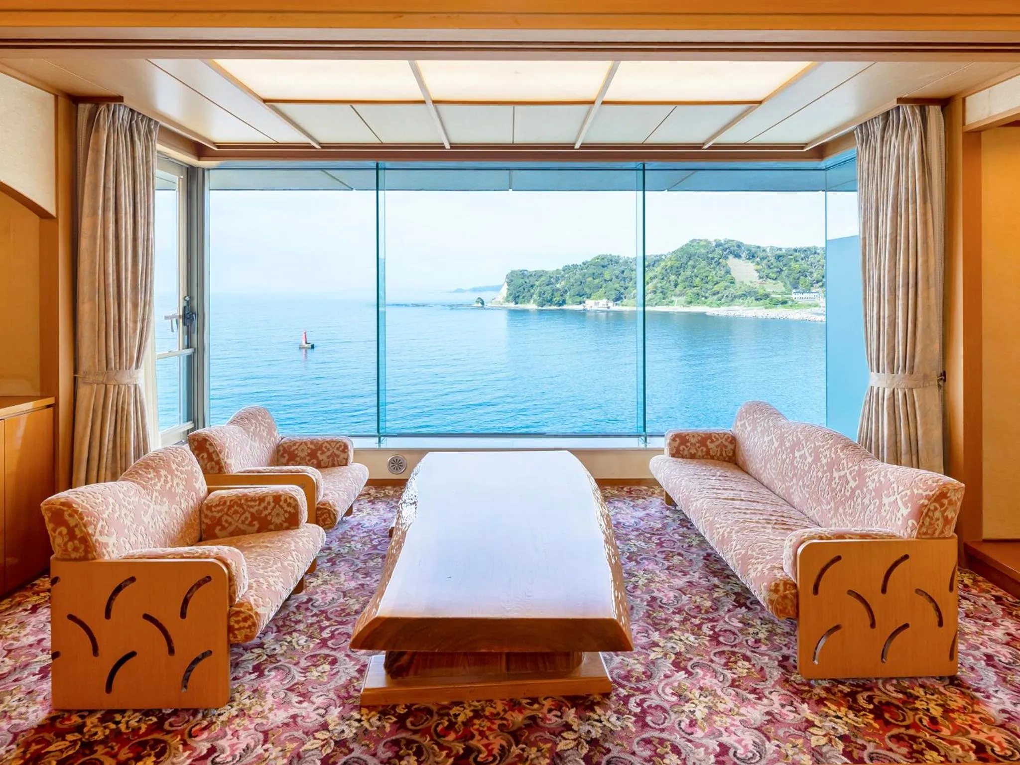 View (from property/room) in Mikazuki Sea-Park Hotel Awa Kamogawa