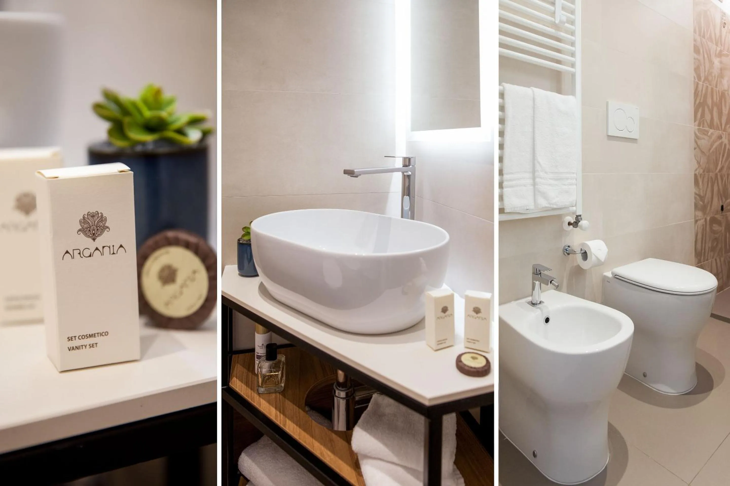 Bathroom in Hotel Vesuvio