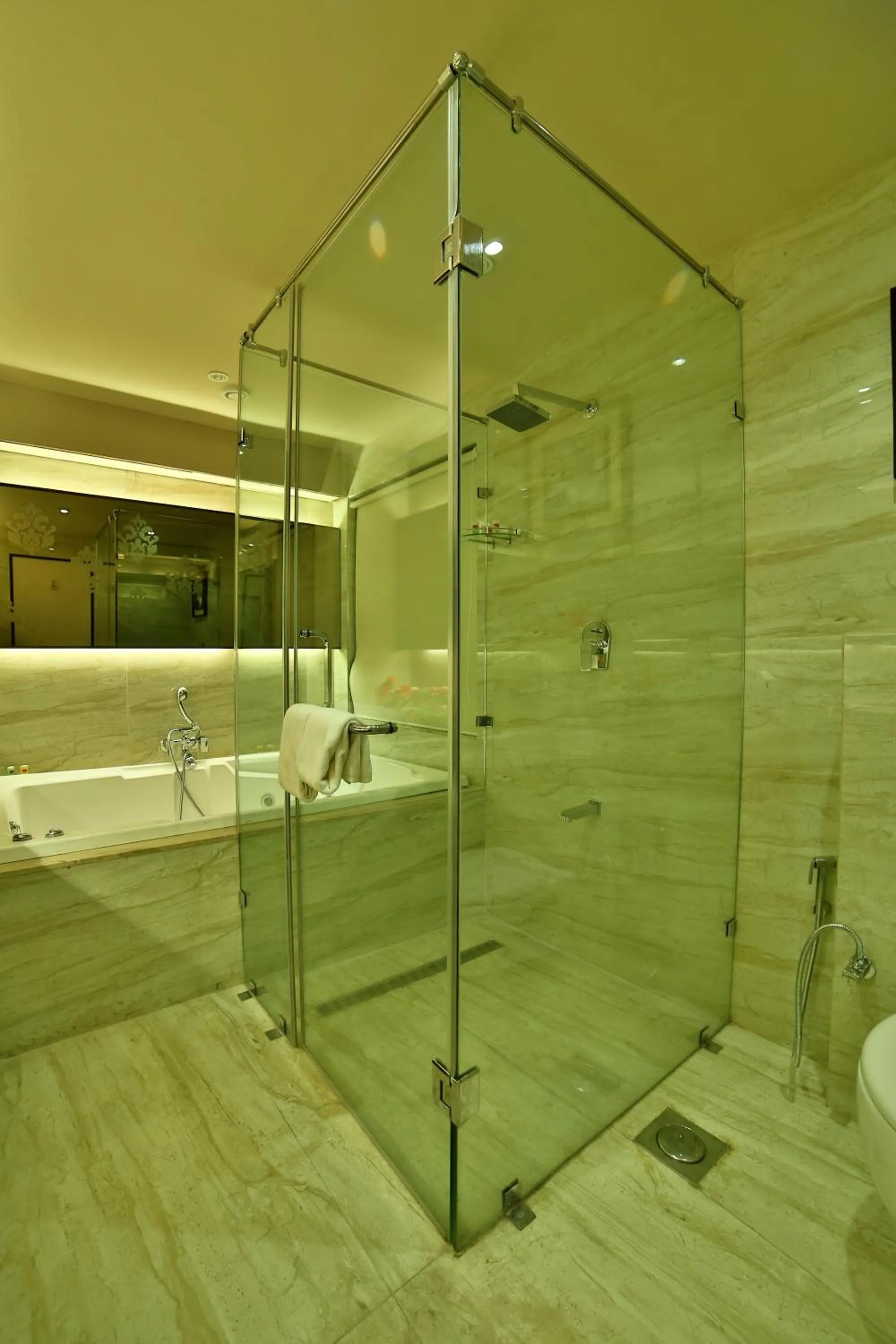 Bathroom in HOTEL G EXPRESS Formerly Known as TGB Express