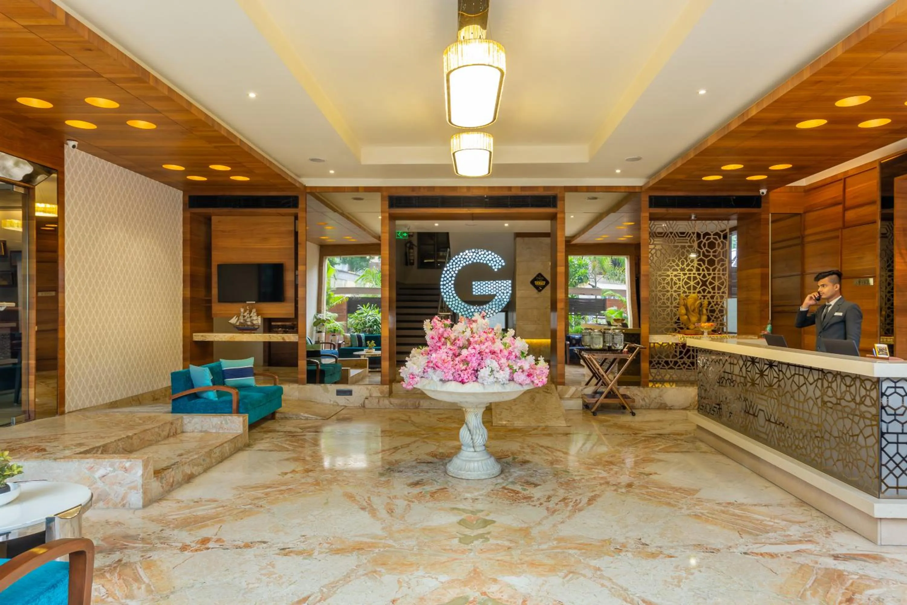 Lobby or reception in HOTEL G EXPRESS Formerly Known as TGB Express