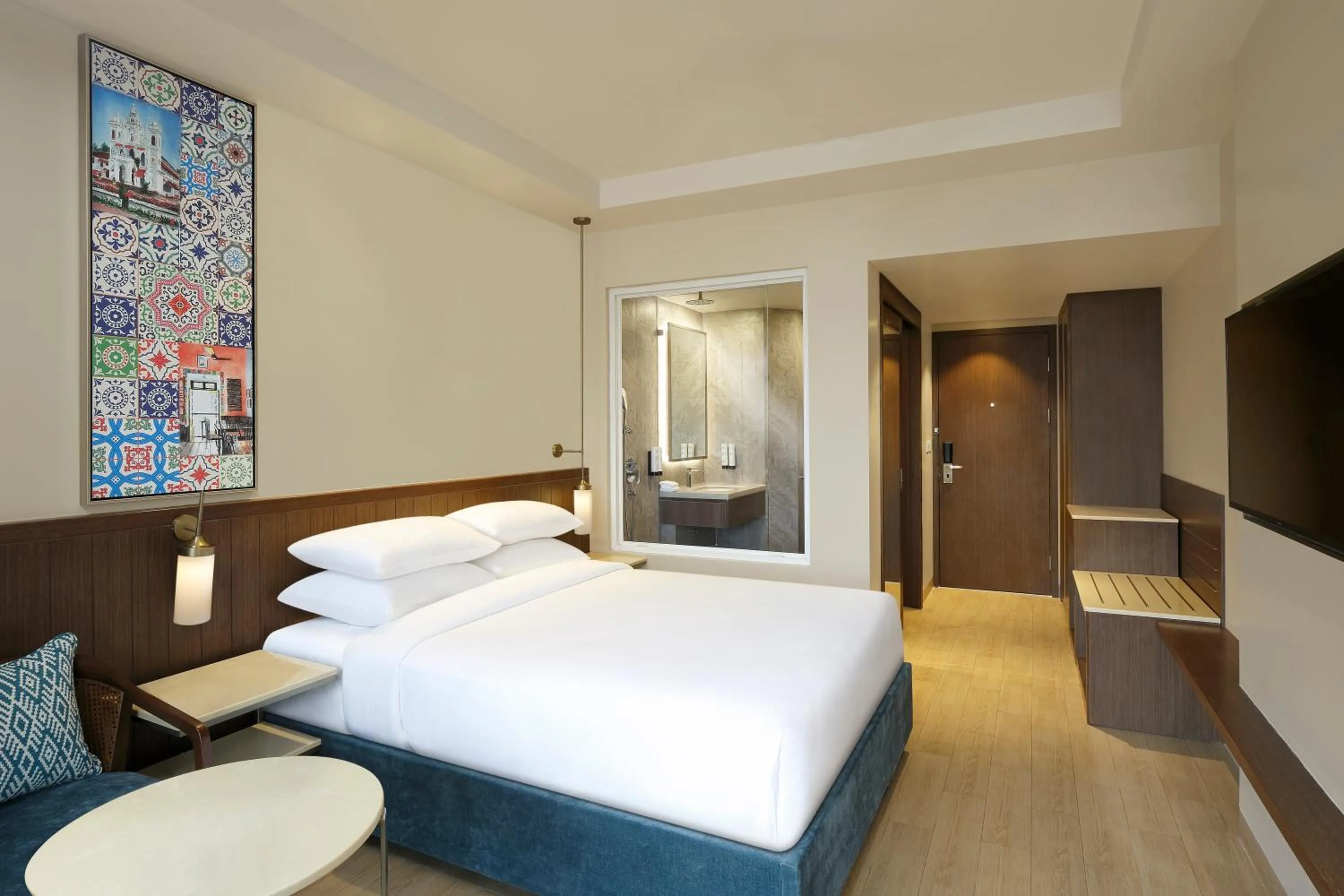 Bedroom, Bed in Fairfield by Marriott Goa Calangute