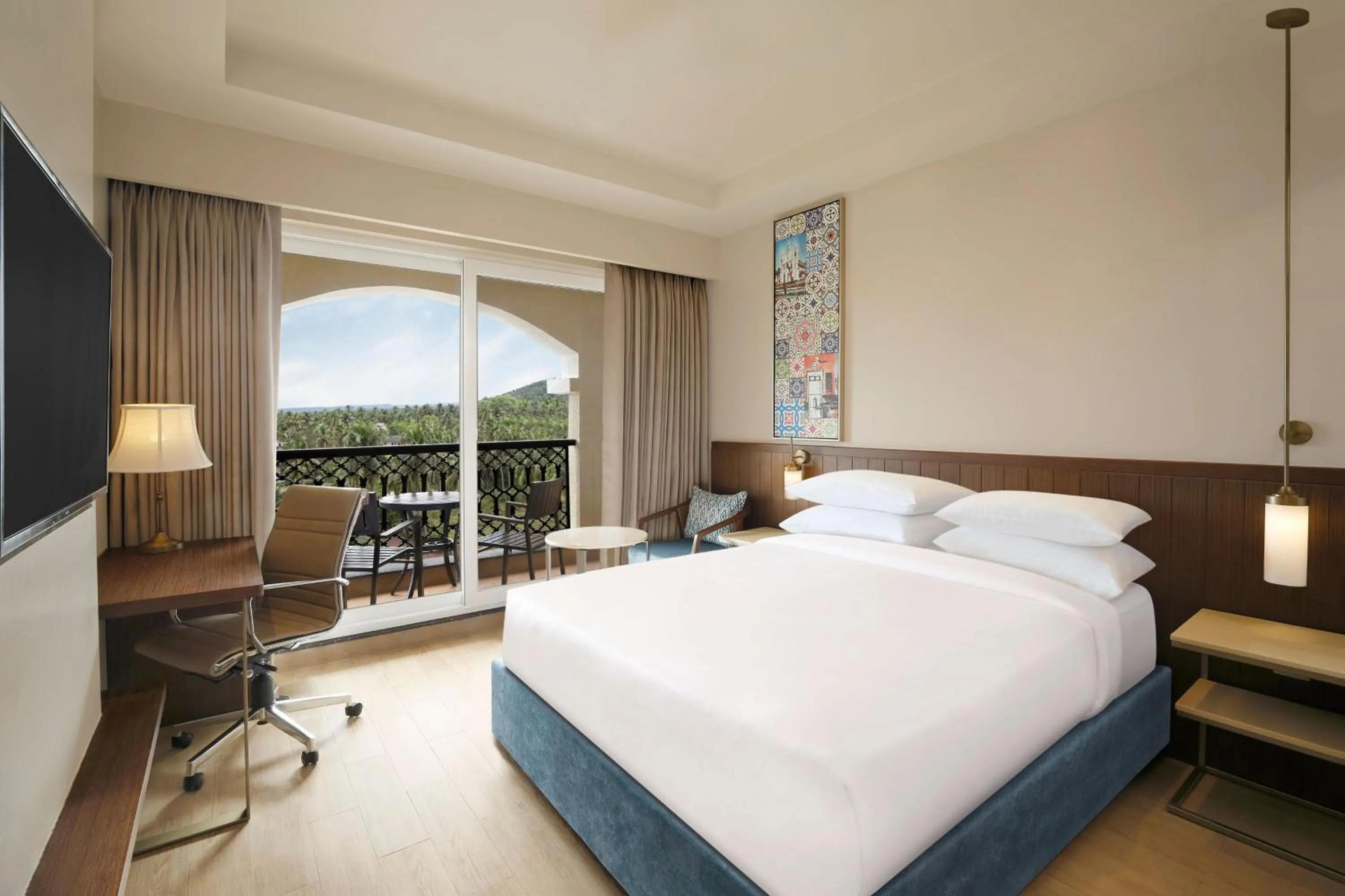 Photo of the whole room, Bed in Fairfield by Marriott Goa Calangute