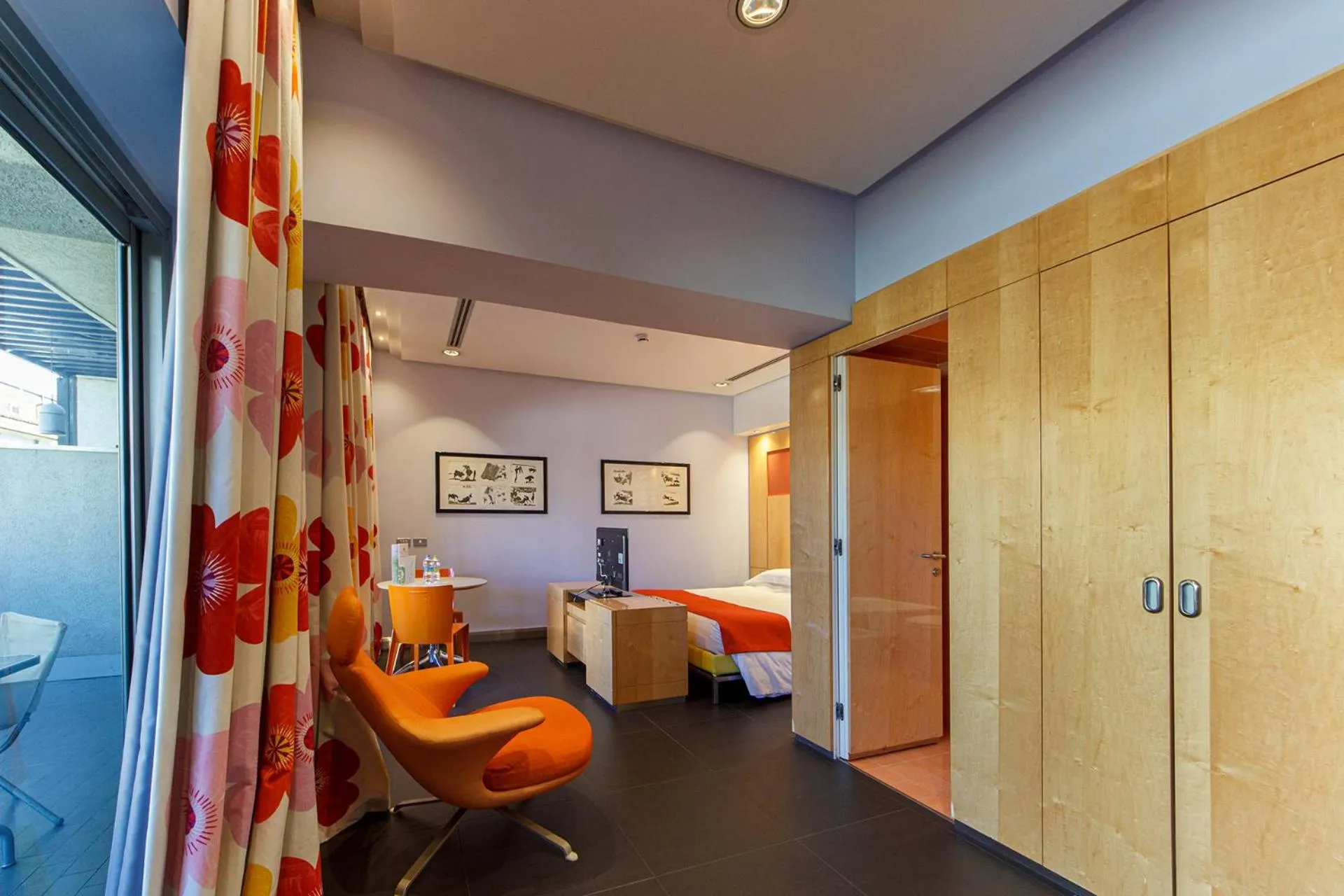 Bed in Albani Hotel Roma