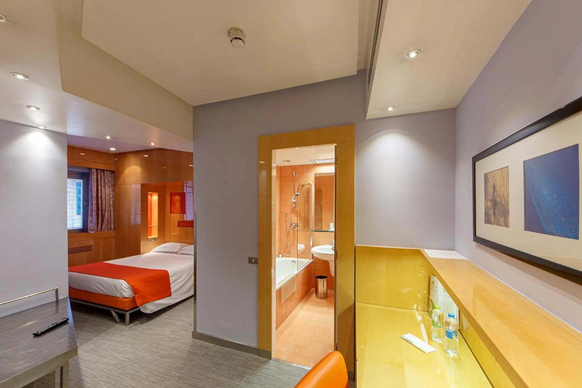 Bed in Albani Hotel Roma