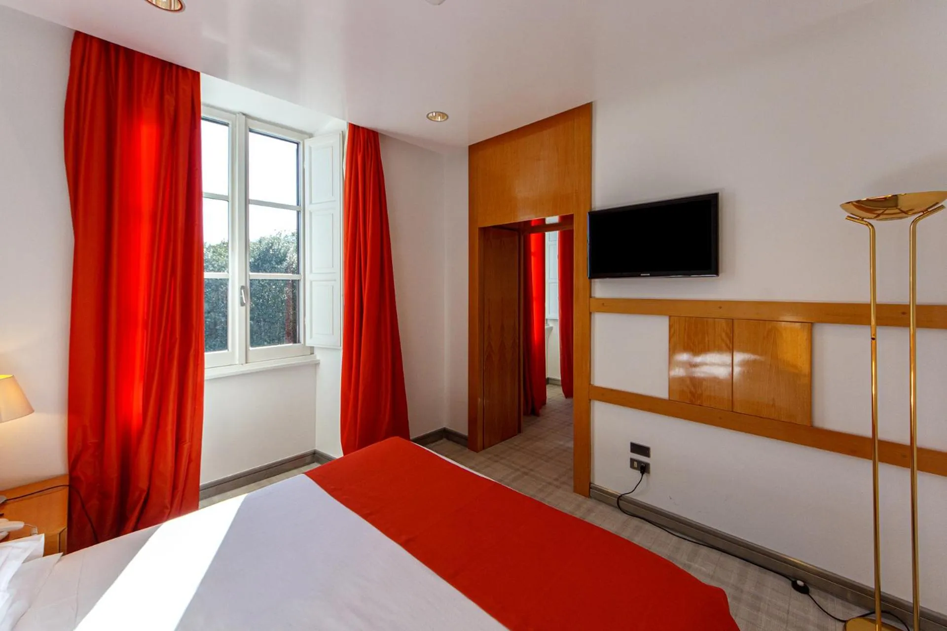 Bed in Albani Hotel Roma