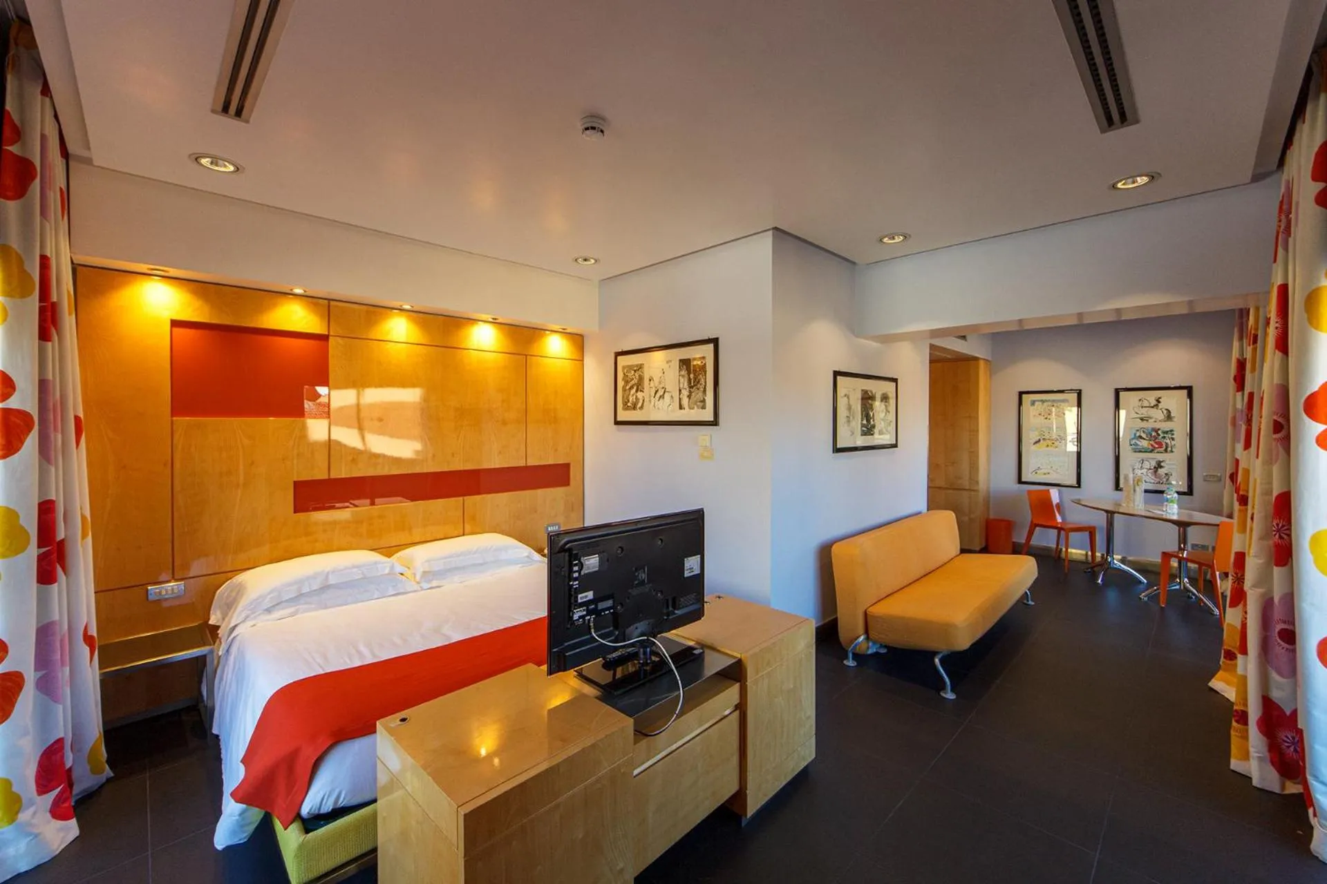 Bed in Albani Hotel Roma