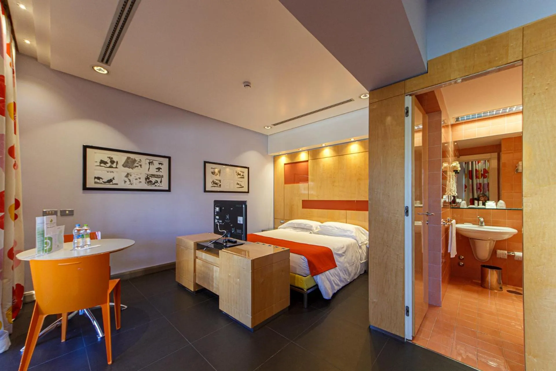 Bed in Albani Hotel Roma