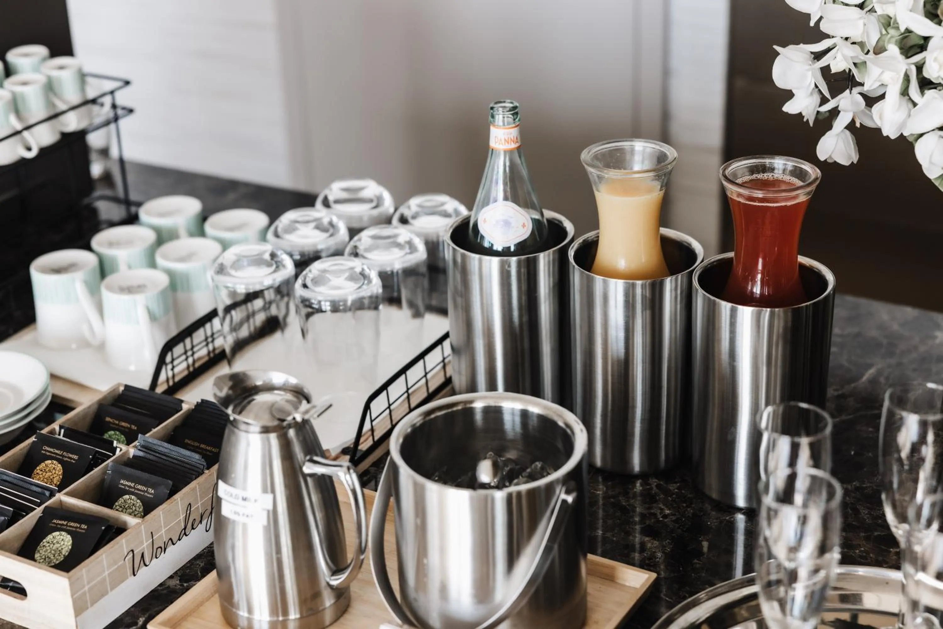 Continental breakfast in Limassol Del Mar