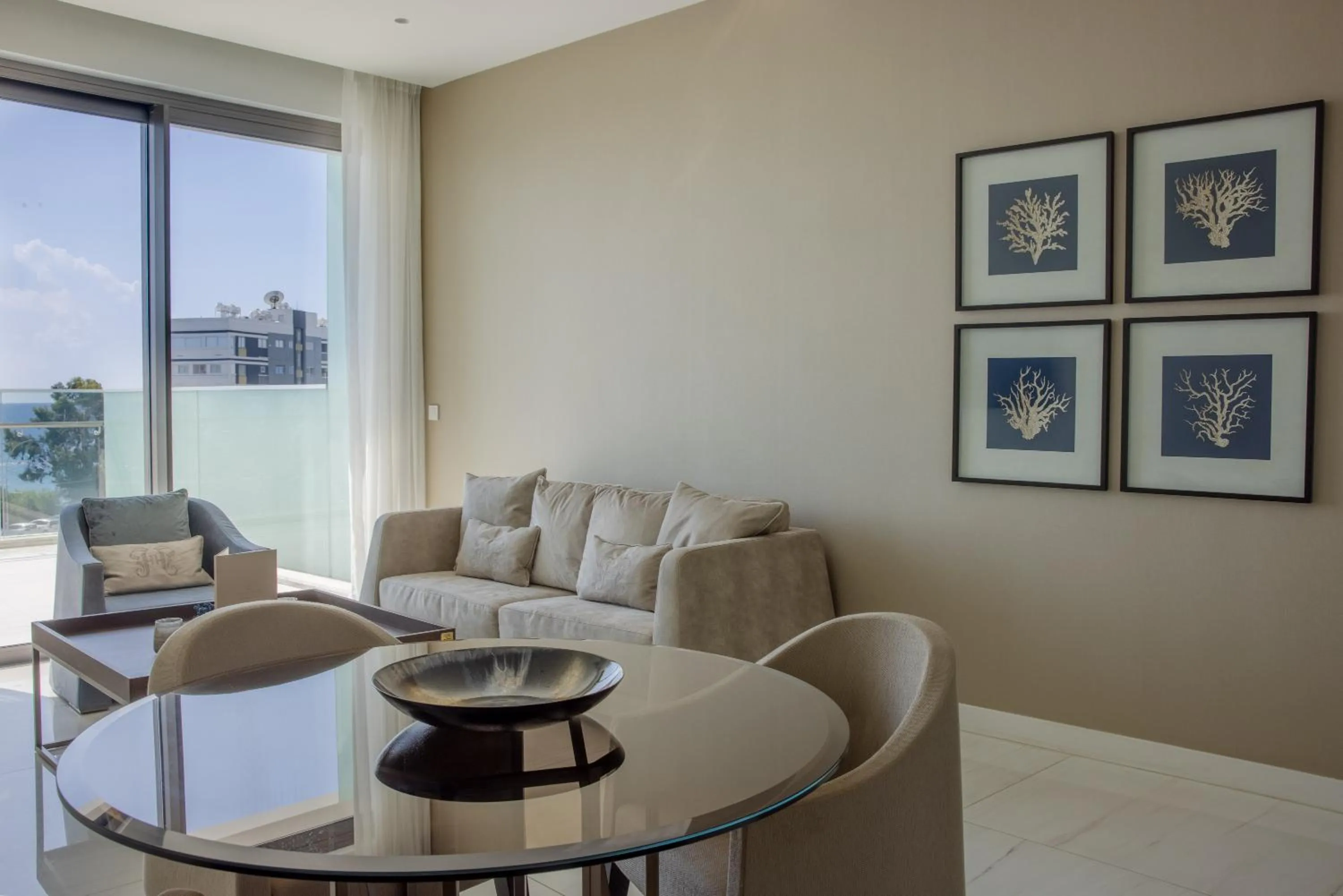 Living room in Limassol Del Mar