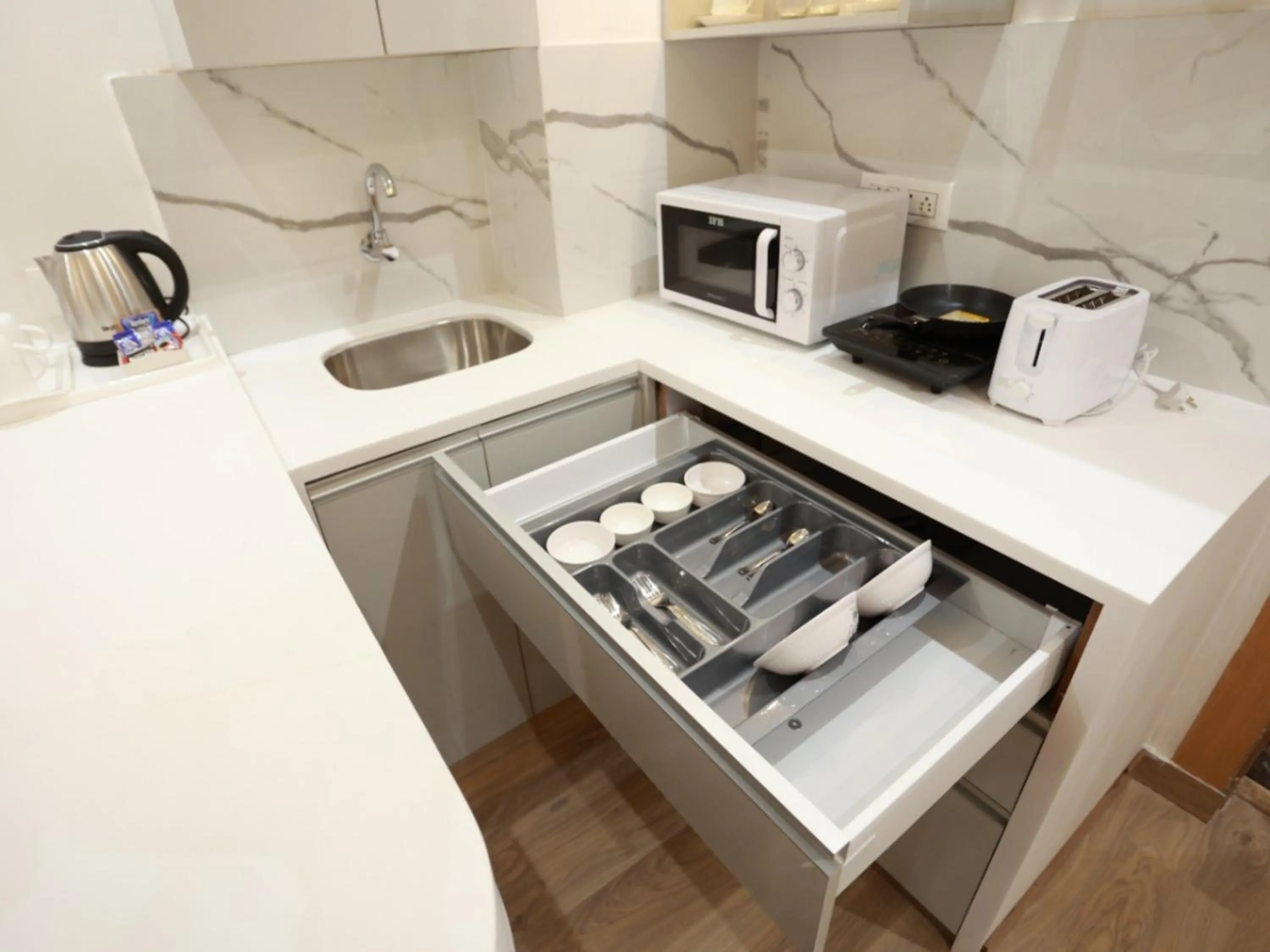kitchen in The Fern Habitat, Jaipur