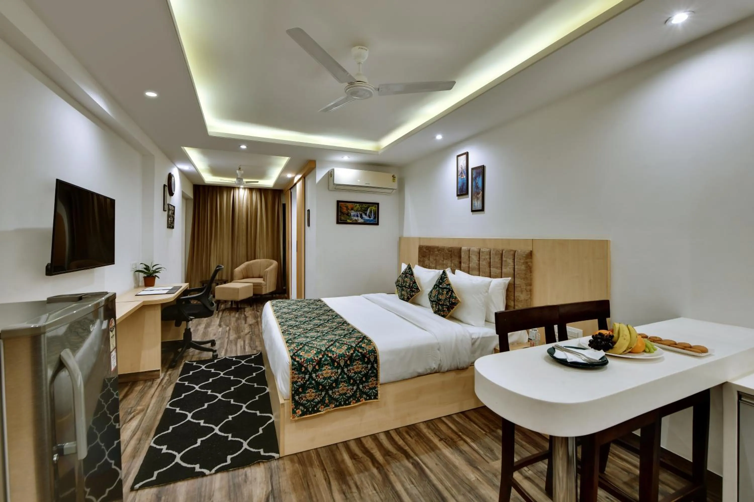 Bed in The Fern Habitat, Jaipur