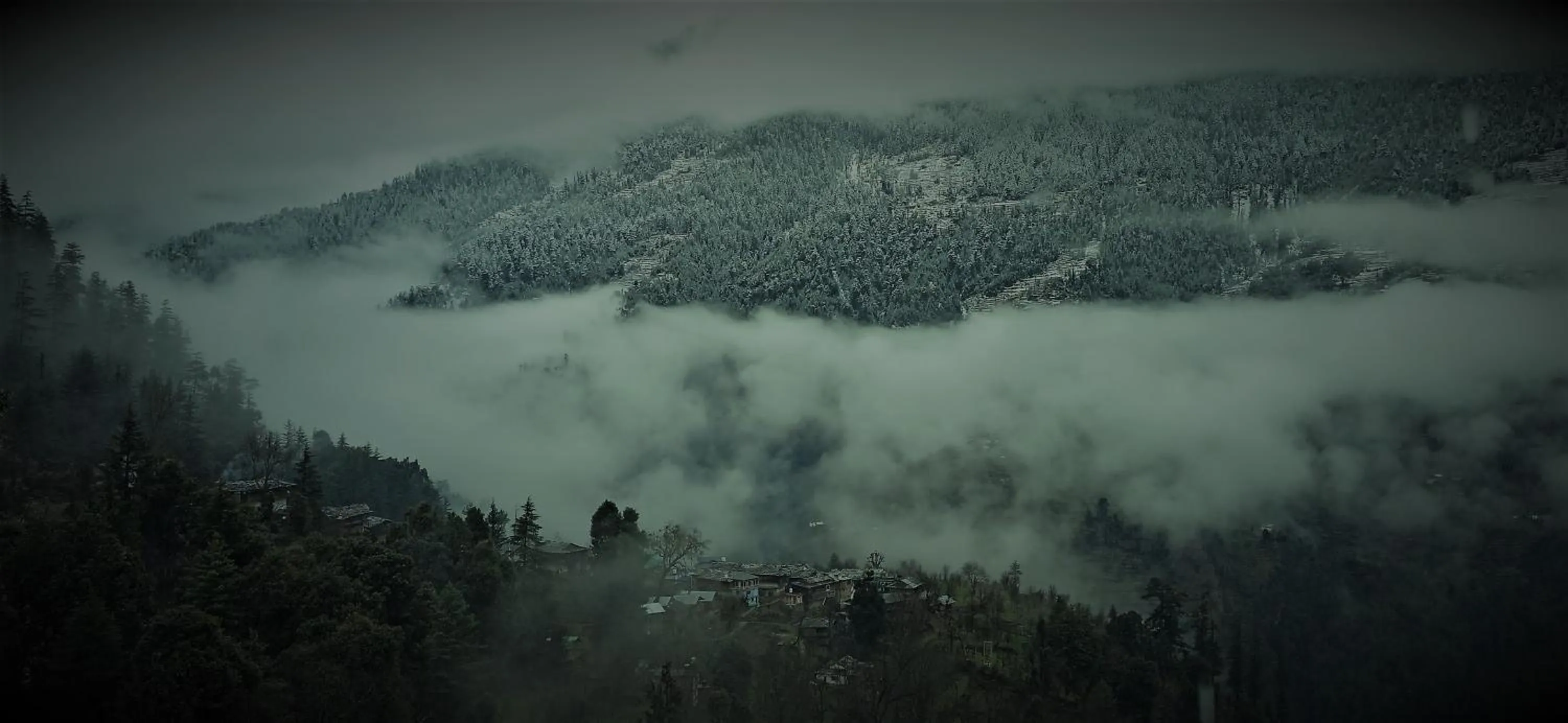 Winter in MOZO Inn&Cafe Jibhi