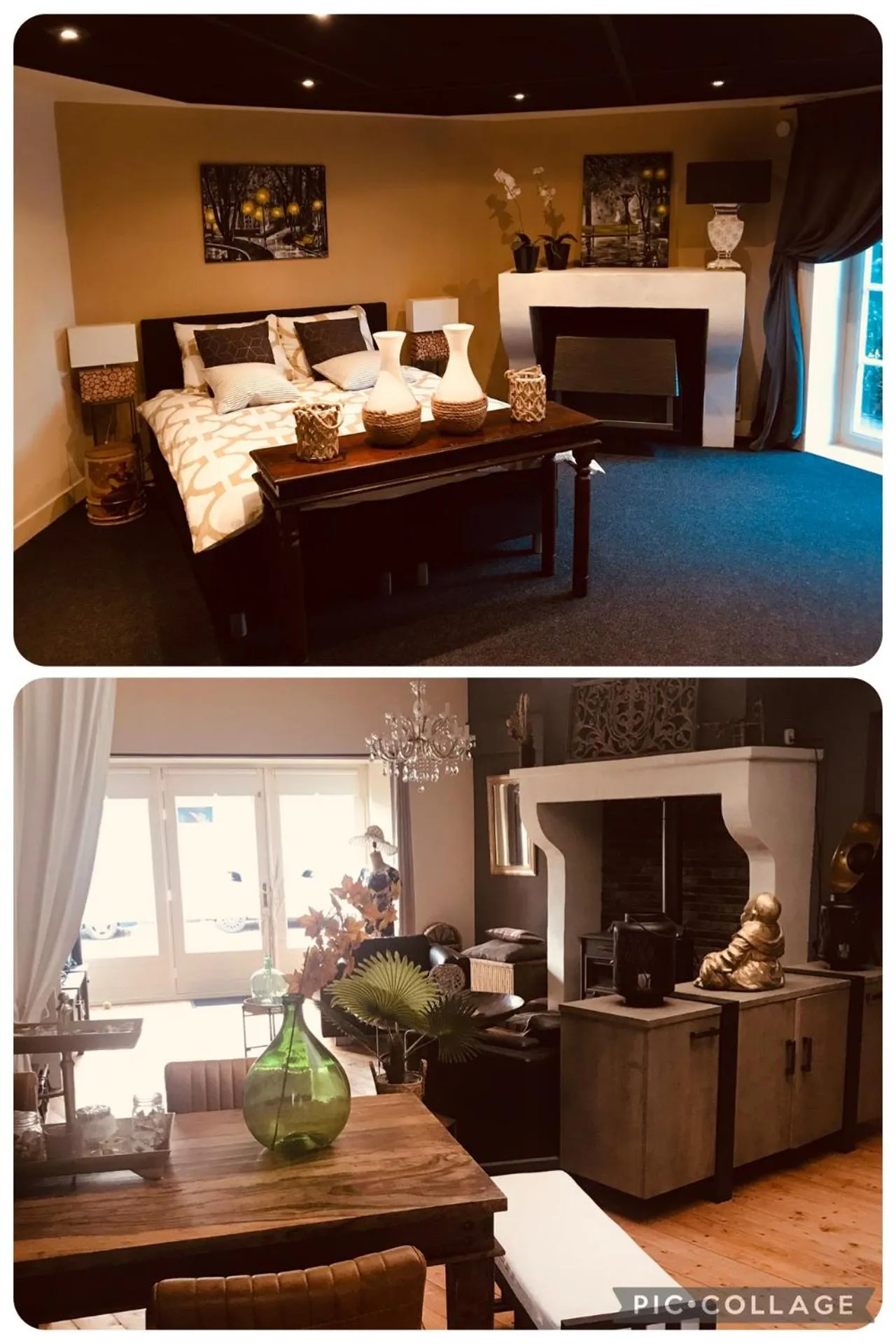 Deluxe Double Room in Pakhuis Bed and Breakfast Unique