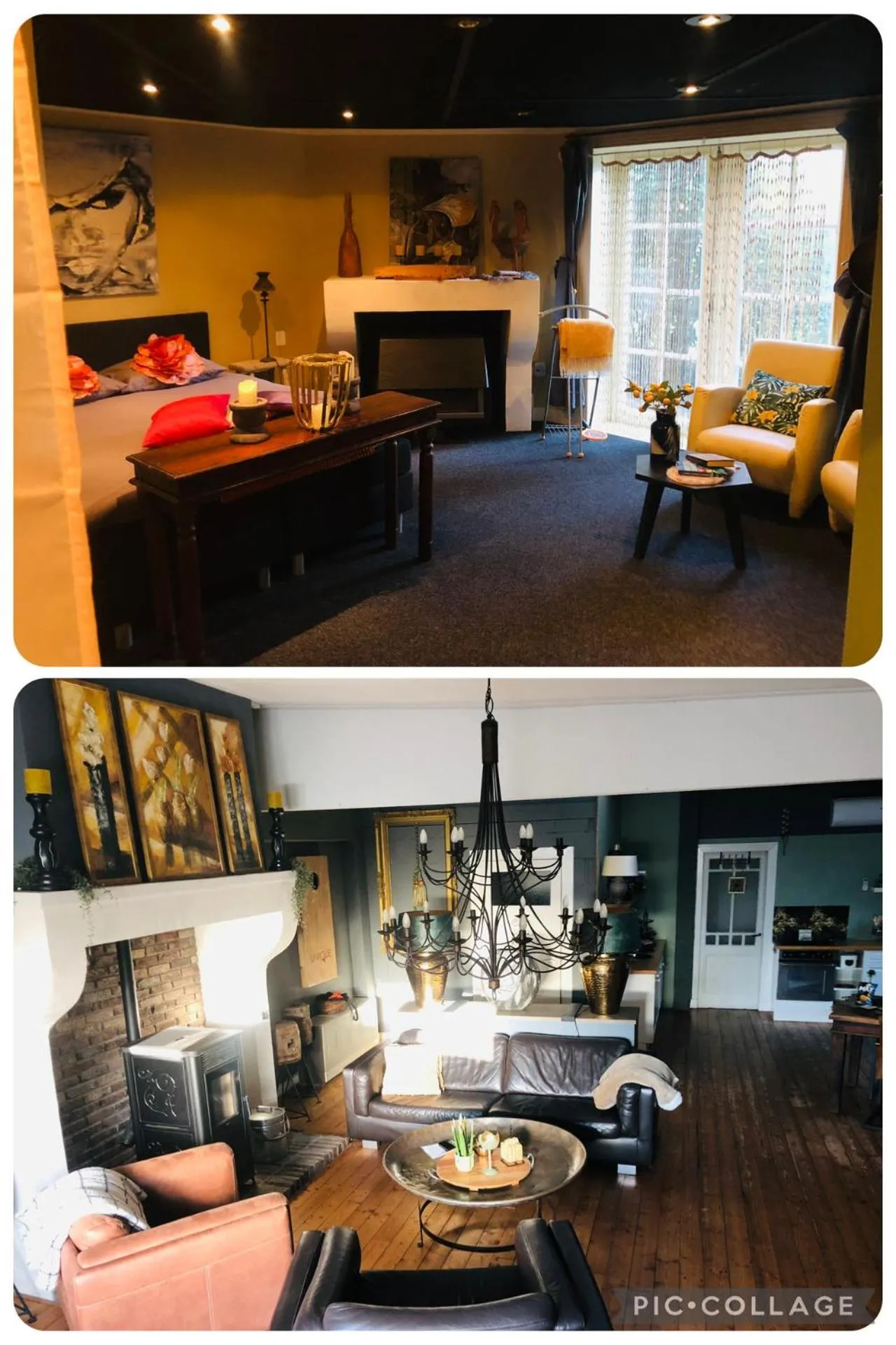 Living room in Pakhuis Bed and Breakfast Unique