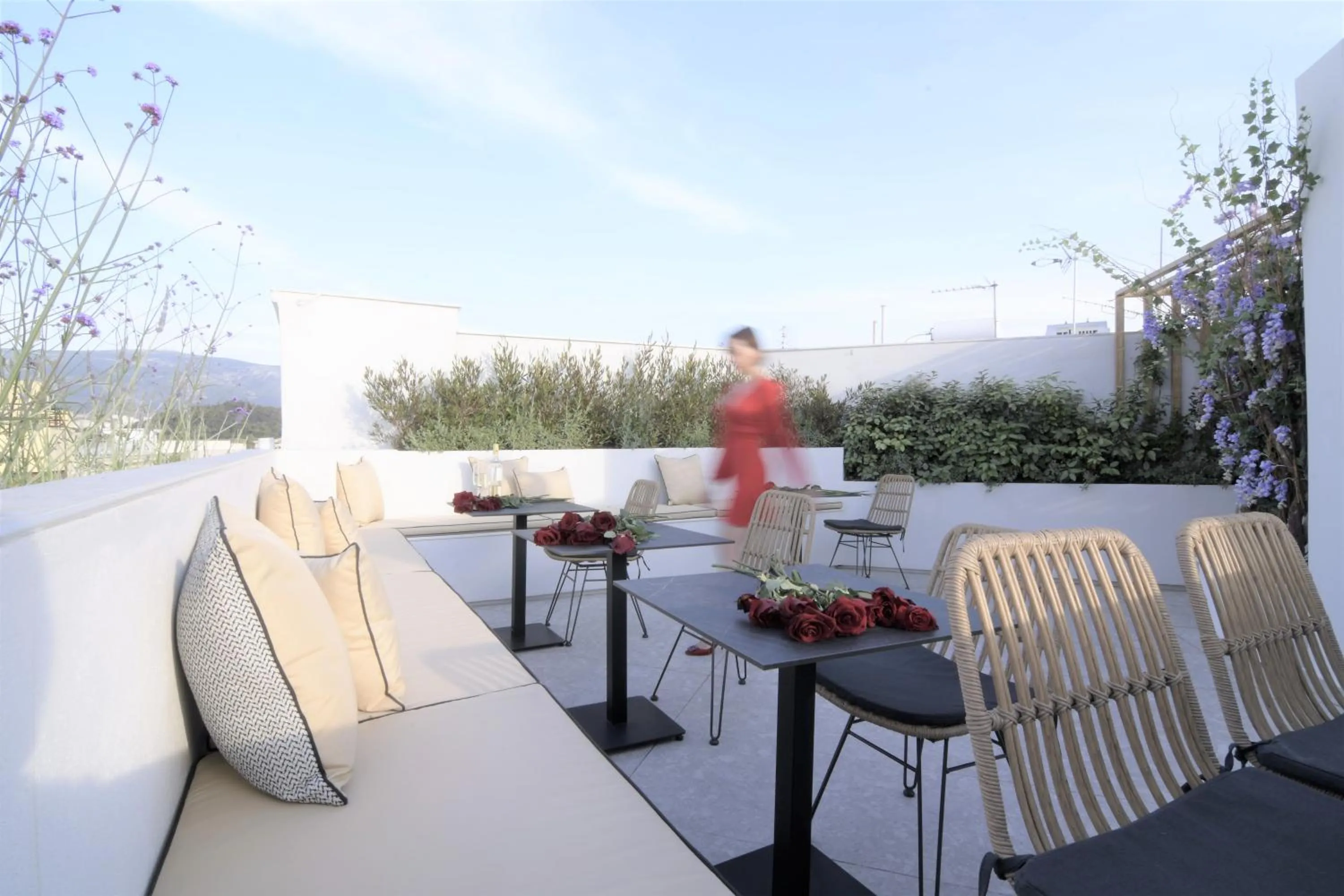 Balcony/Terrace in Cityzoe Athens Suites
