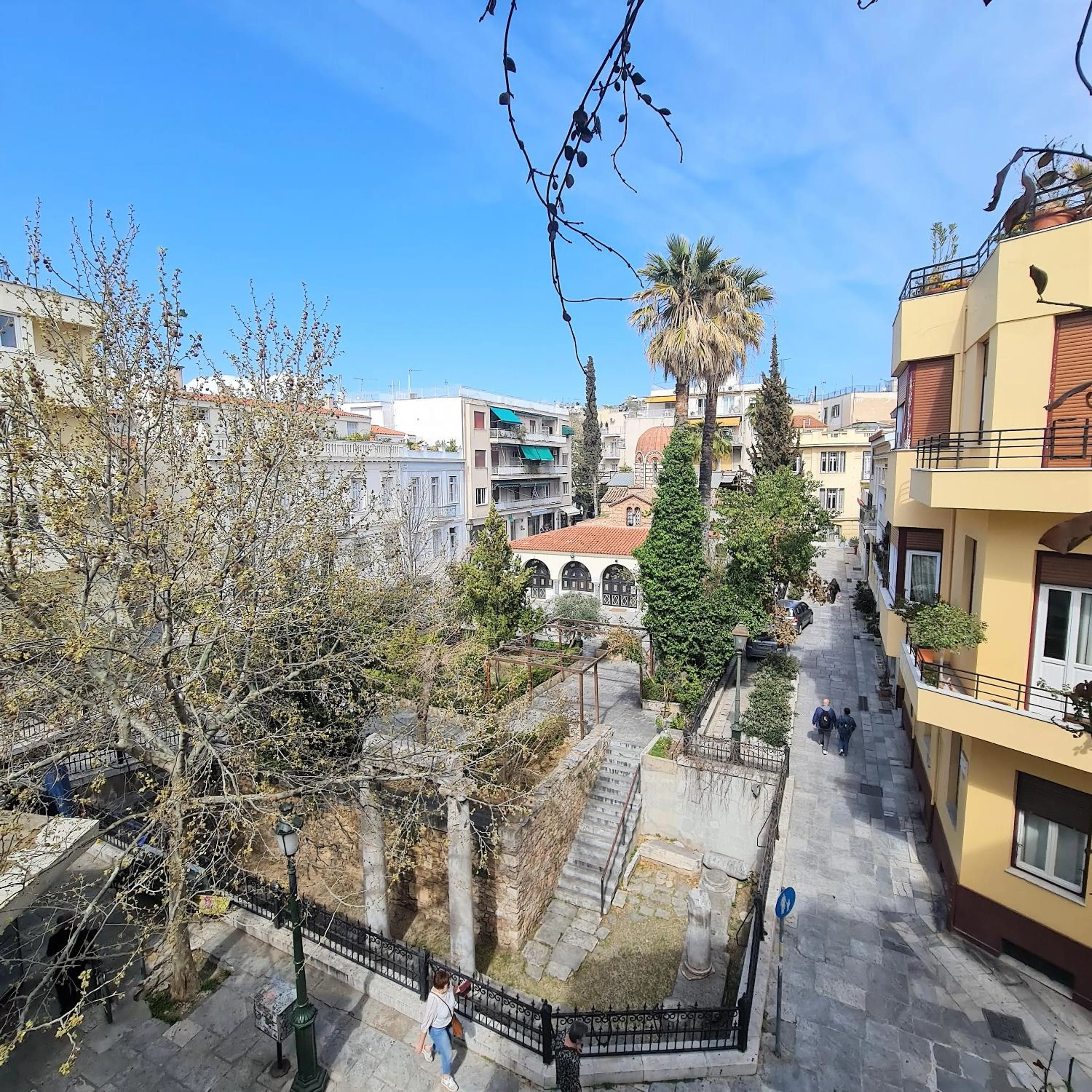 Street view in Cityzoe Athens Suites