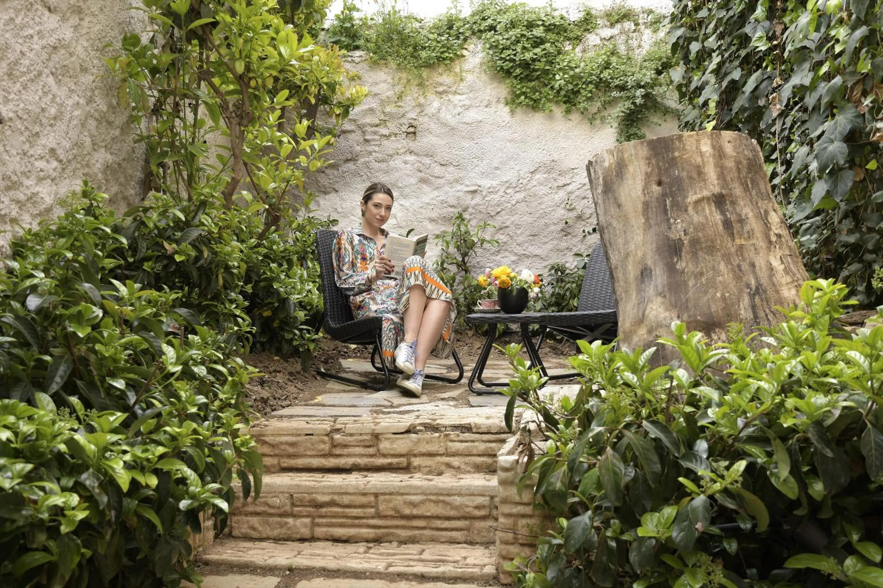 Garden view in Cityzoe Athens Suites