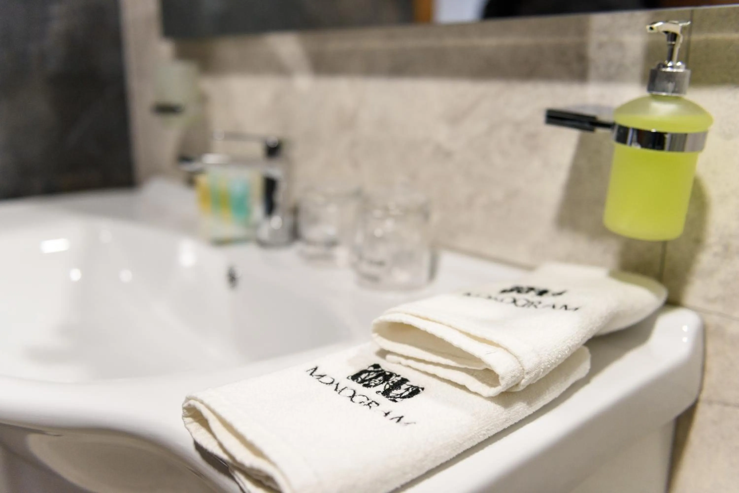 towels in Monogramlux