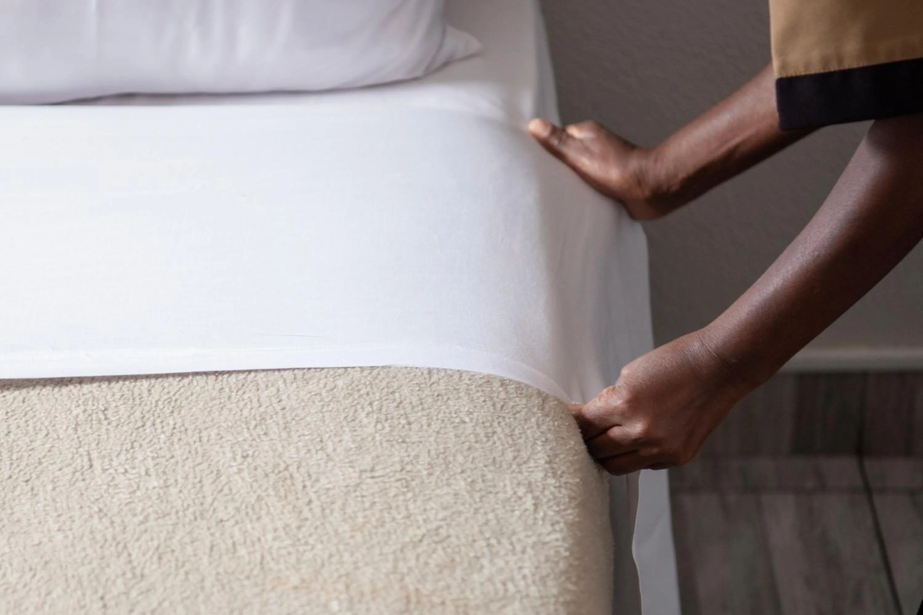 Bed in Ecomotel Marlboro