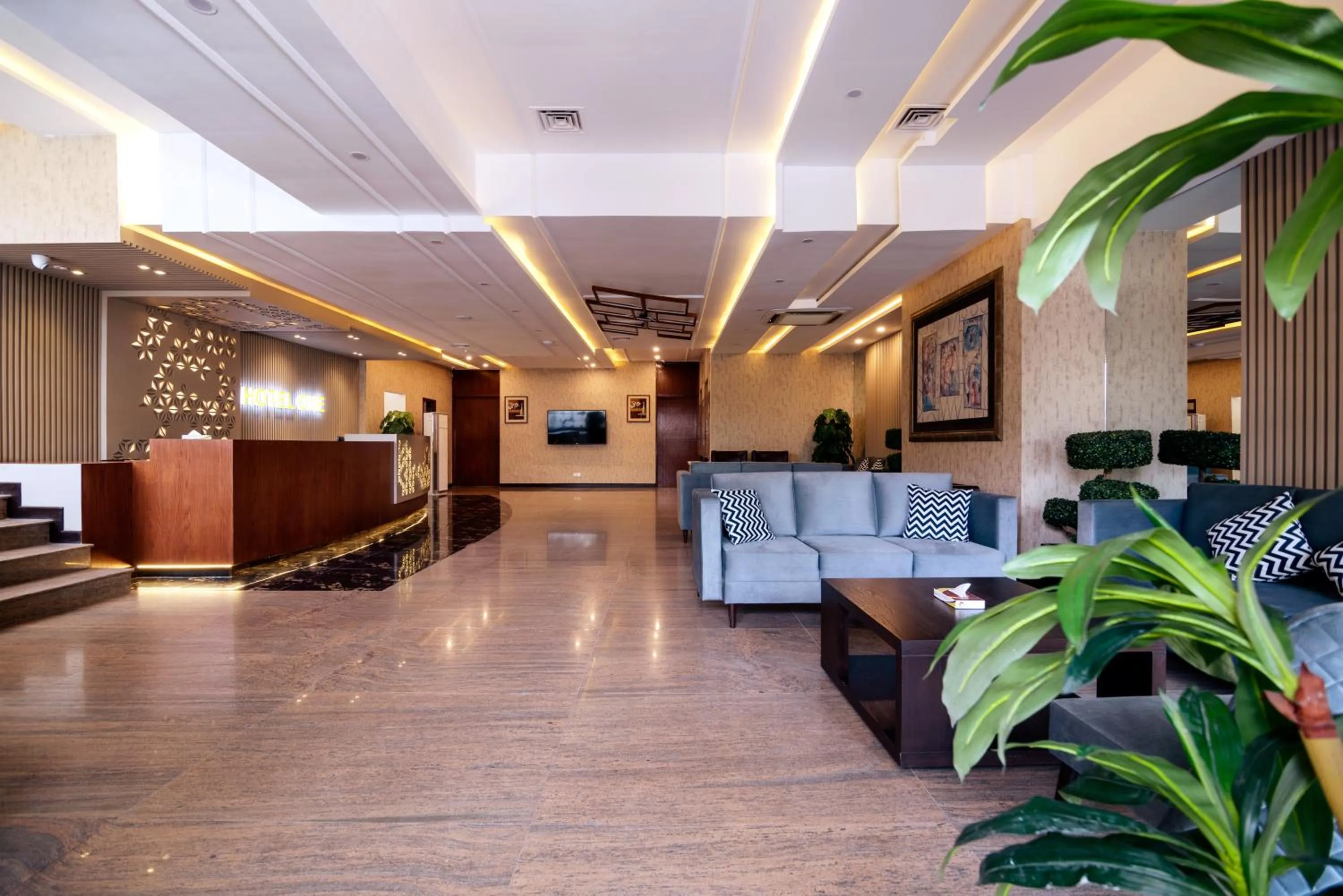 Lobby or reception in Hotel One Tower Gulberg, Lahore