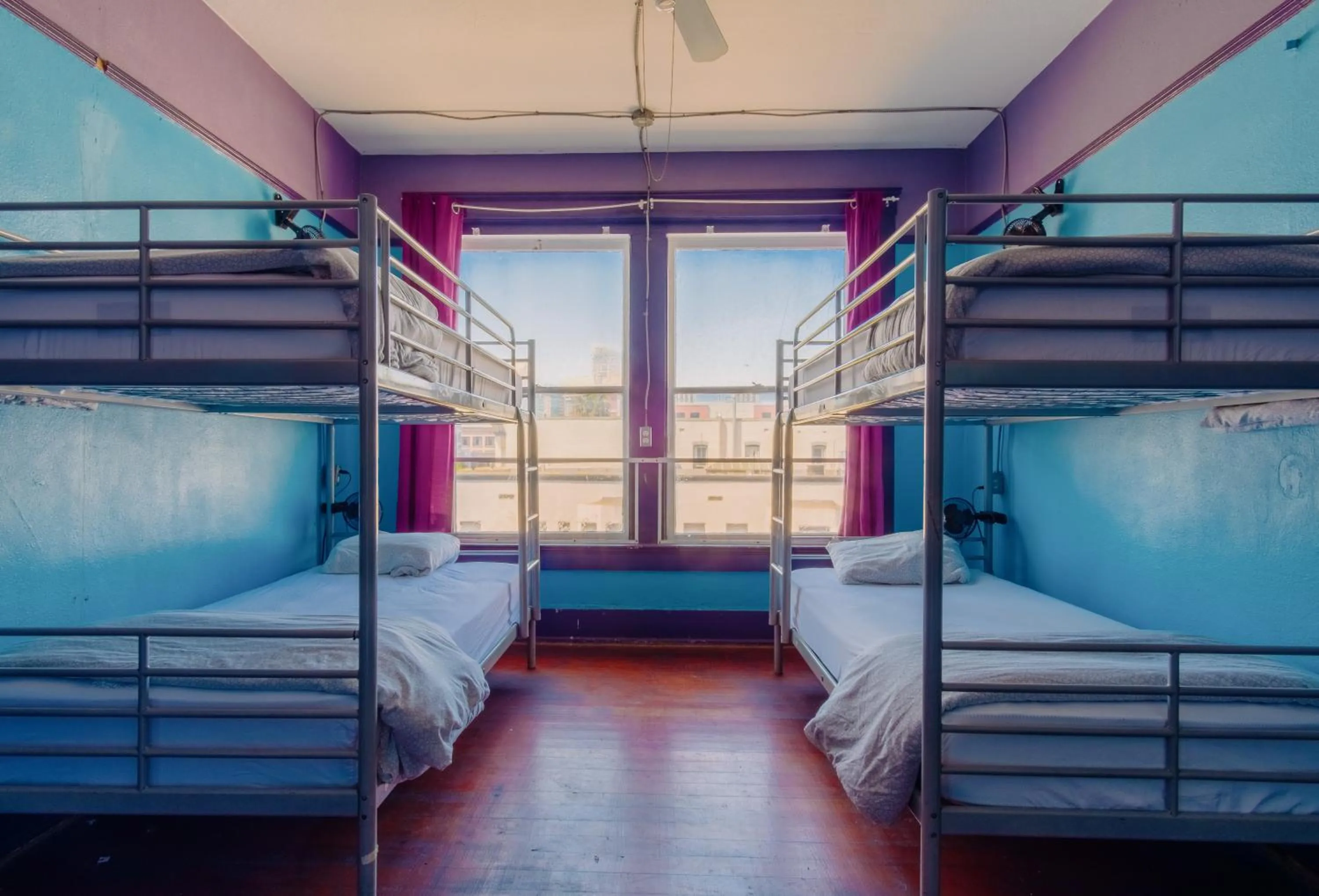 bunk bed, Bed in Lucky D's Youth and Traveler's Hostel