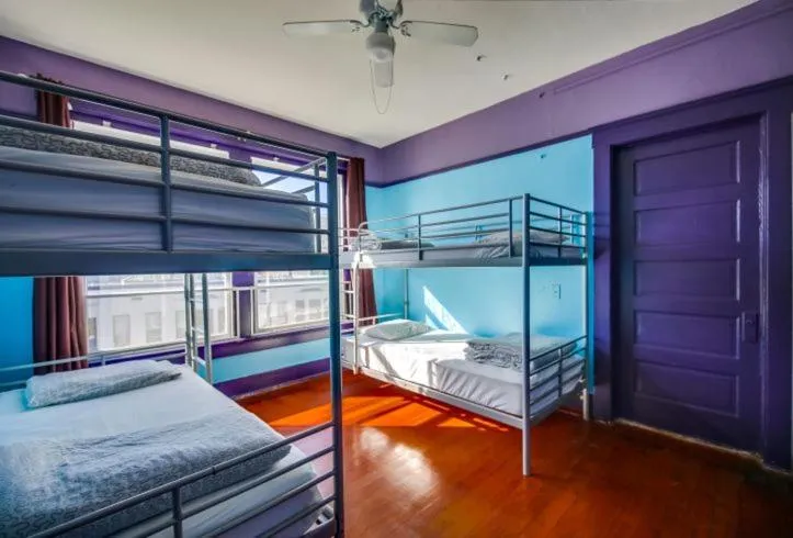 Bed in Lucky D's Youth and Traveler's Hostel