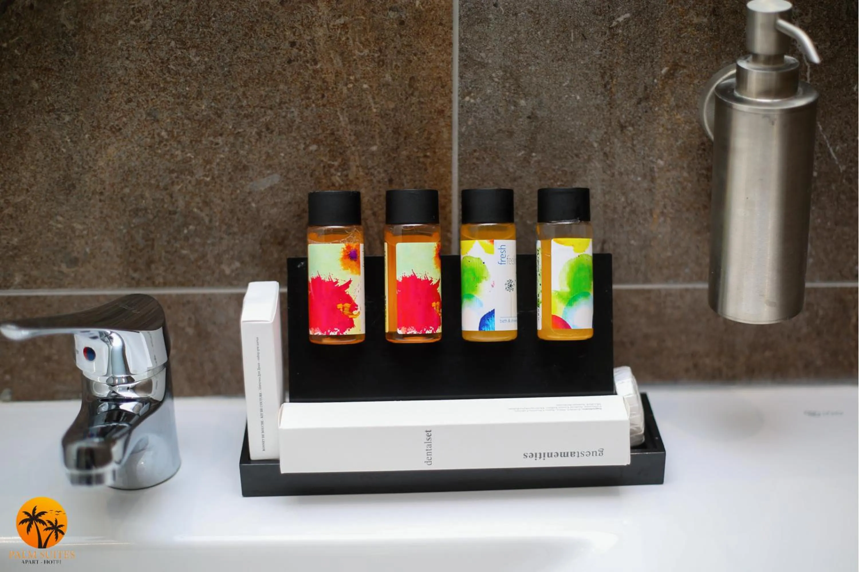 Bathroom in Palm Suites Apartment-Suite