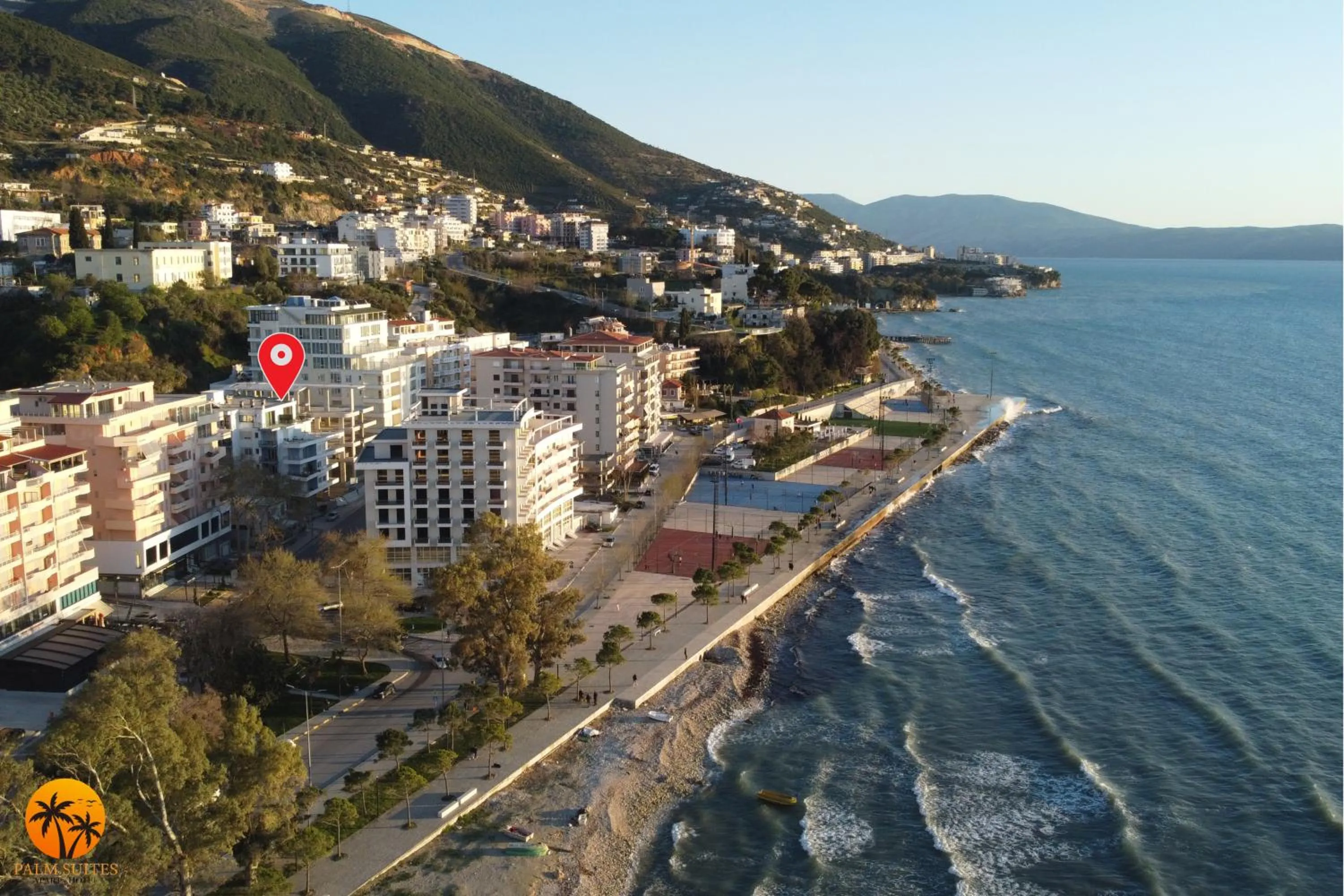 Property building in Palm Suites Apartment-Suite